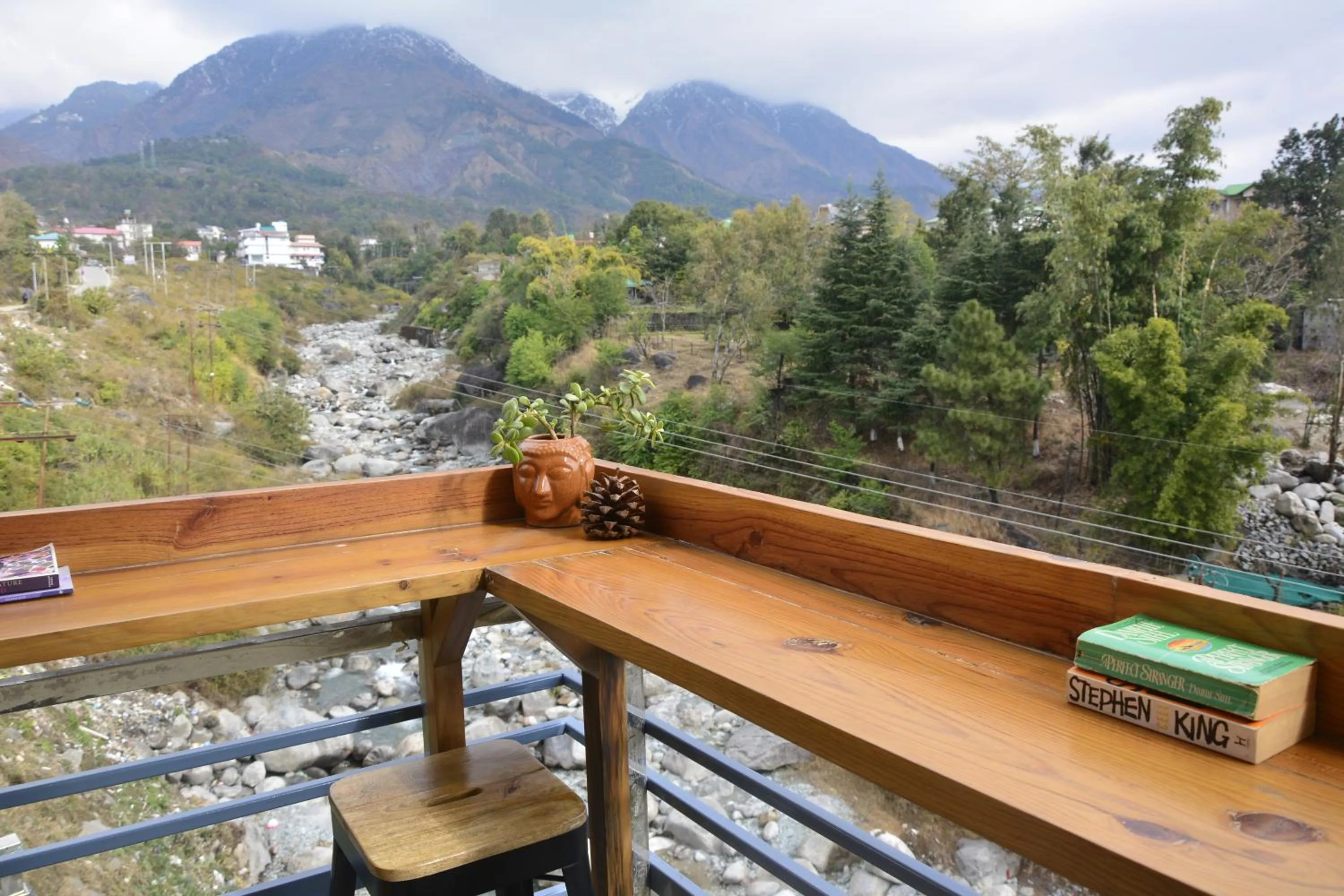 Seating area in SERENE SUITES