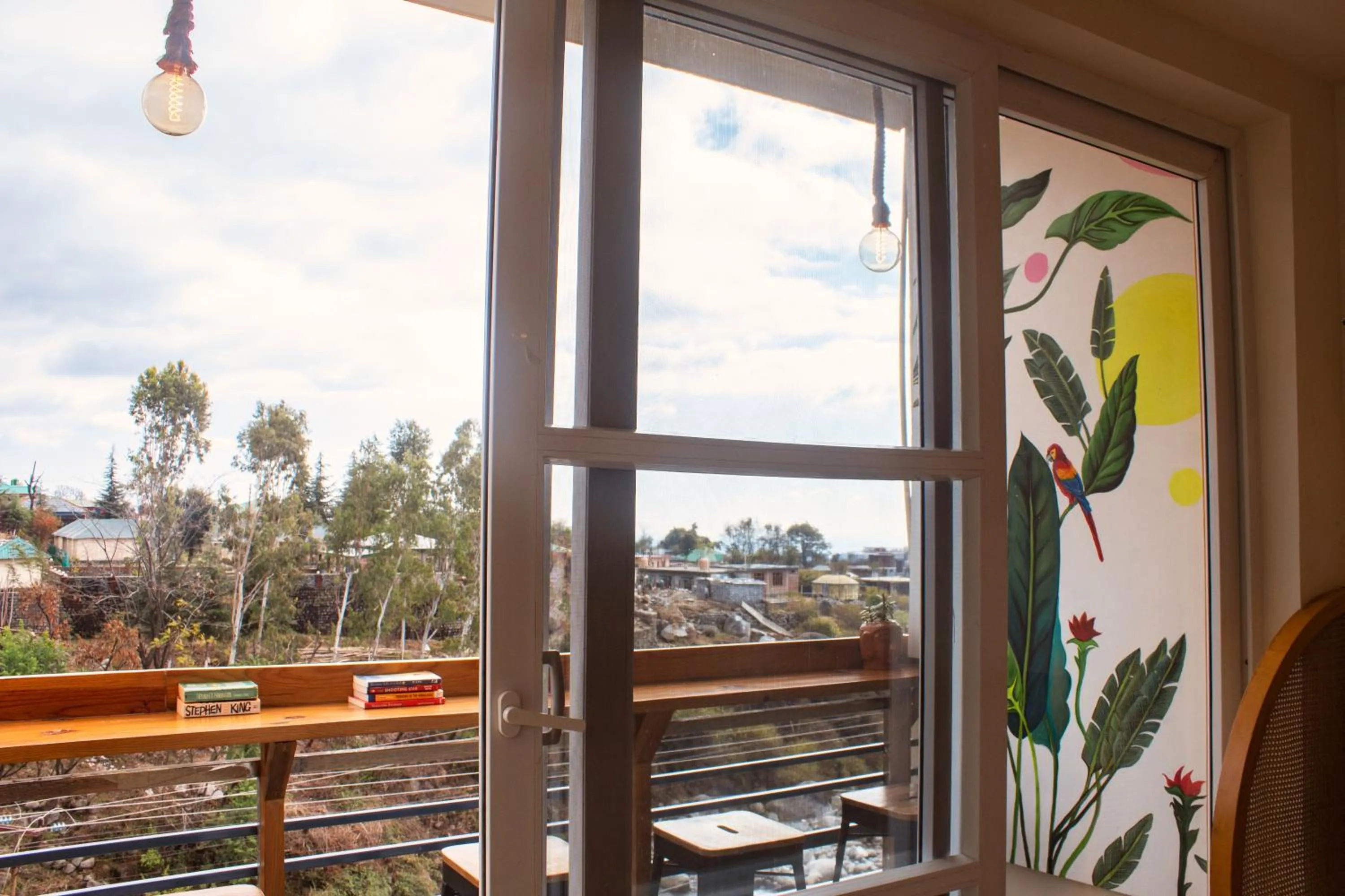 Seating area in SERENE SUITES