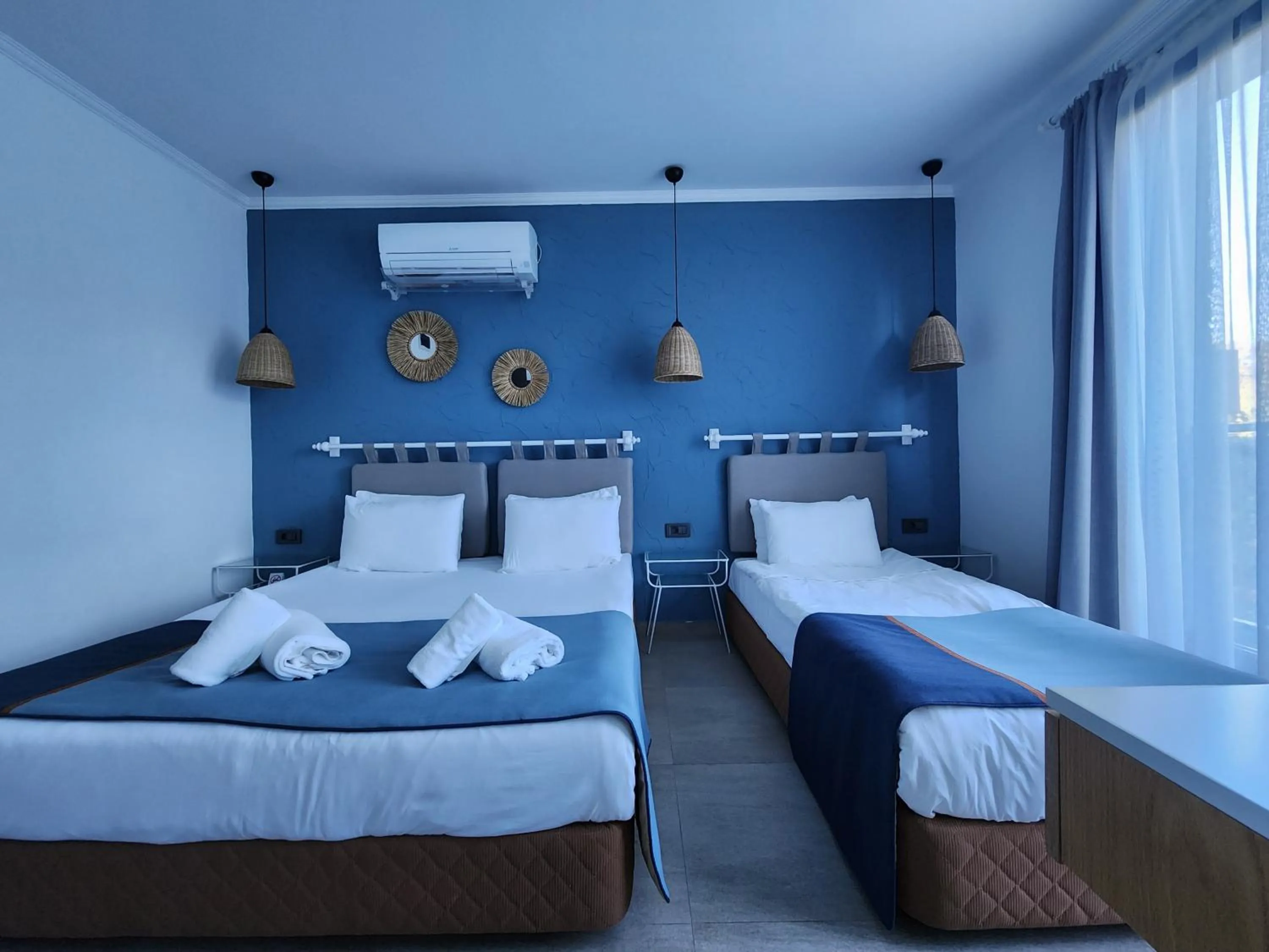 Bed in Park Hotel Rooms & Apart