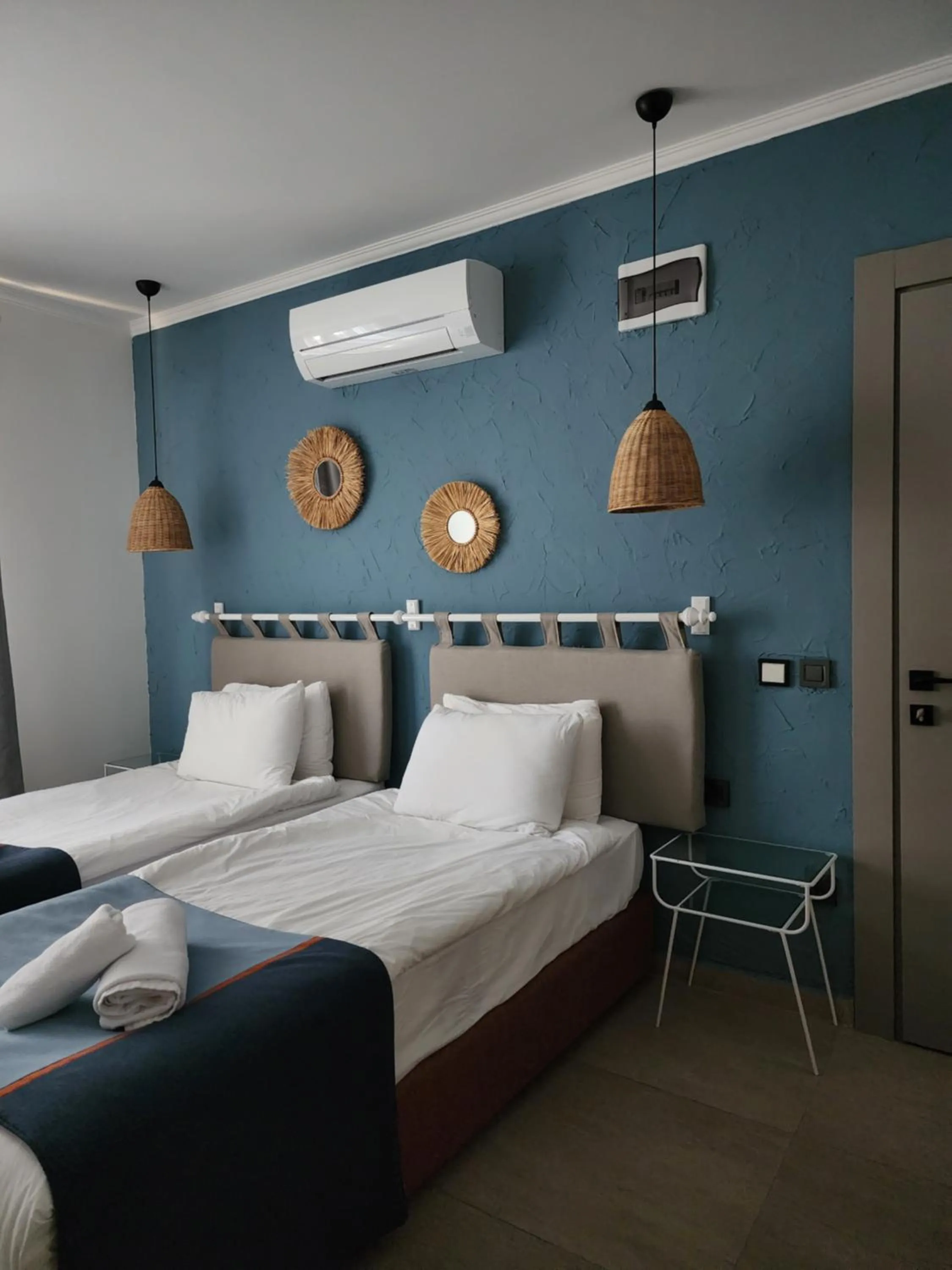 Bed in Park Hotel Rooms & Apart