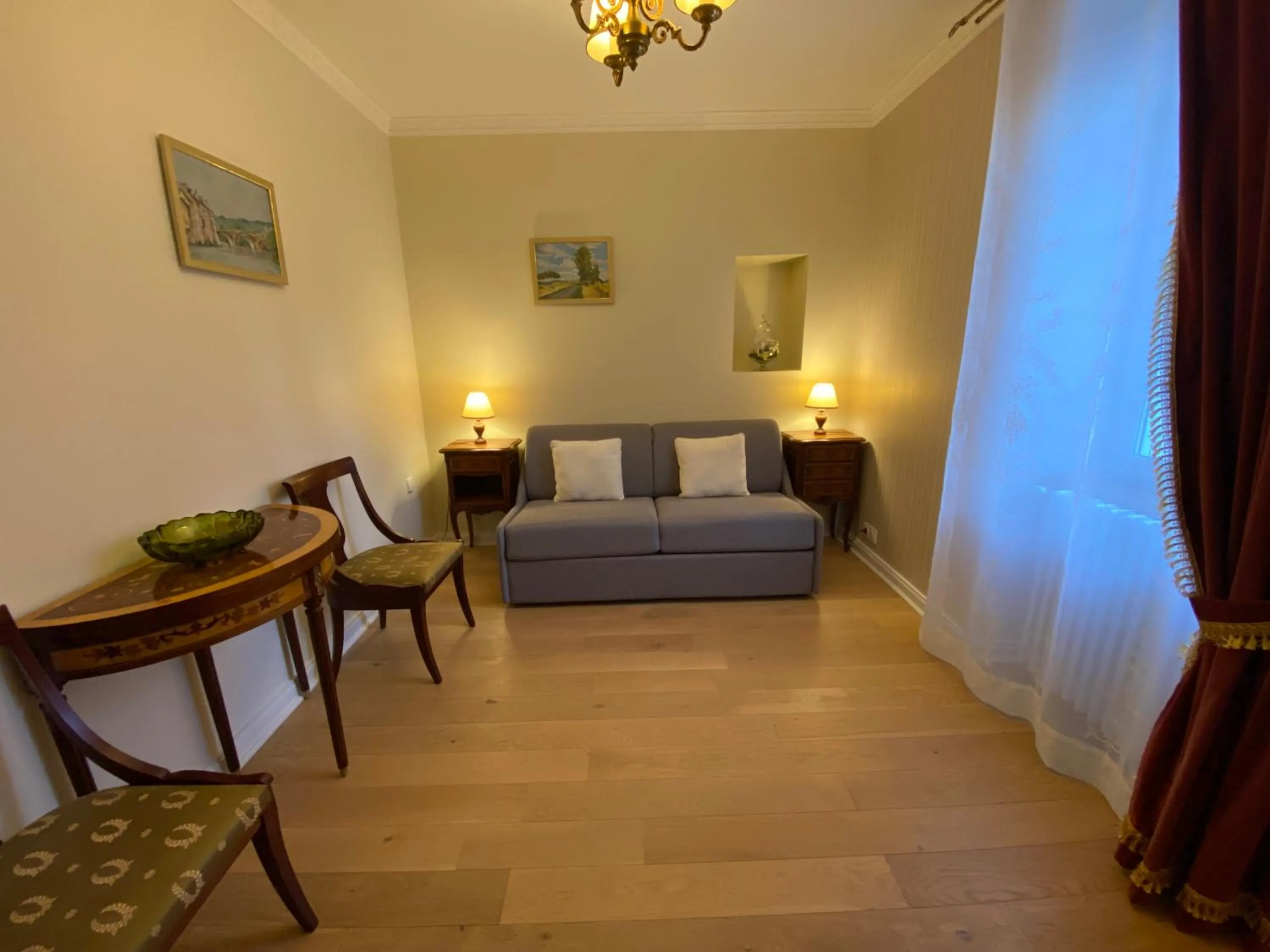 Living room in Logis Vélès