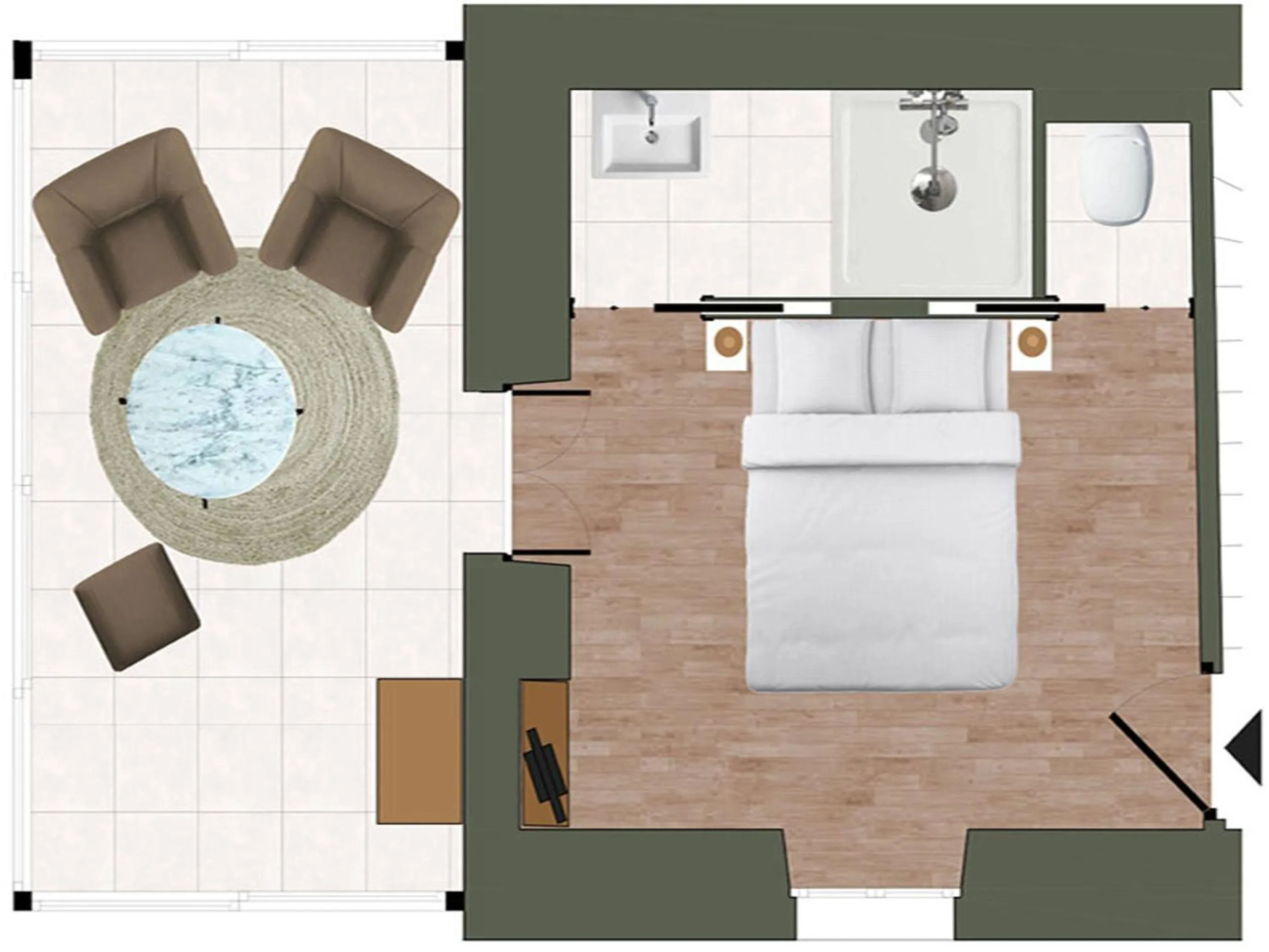 Floor plan in Logis Vélès