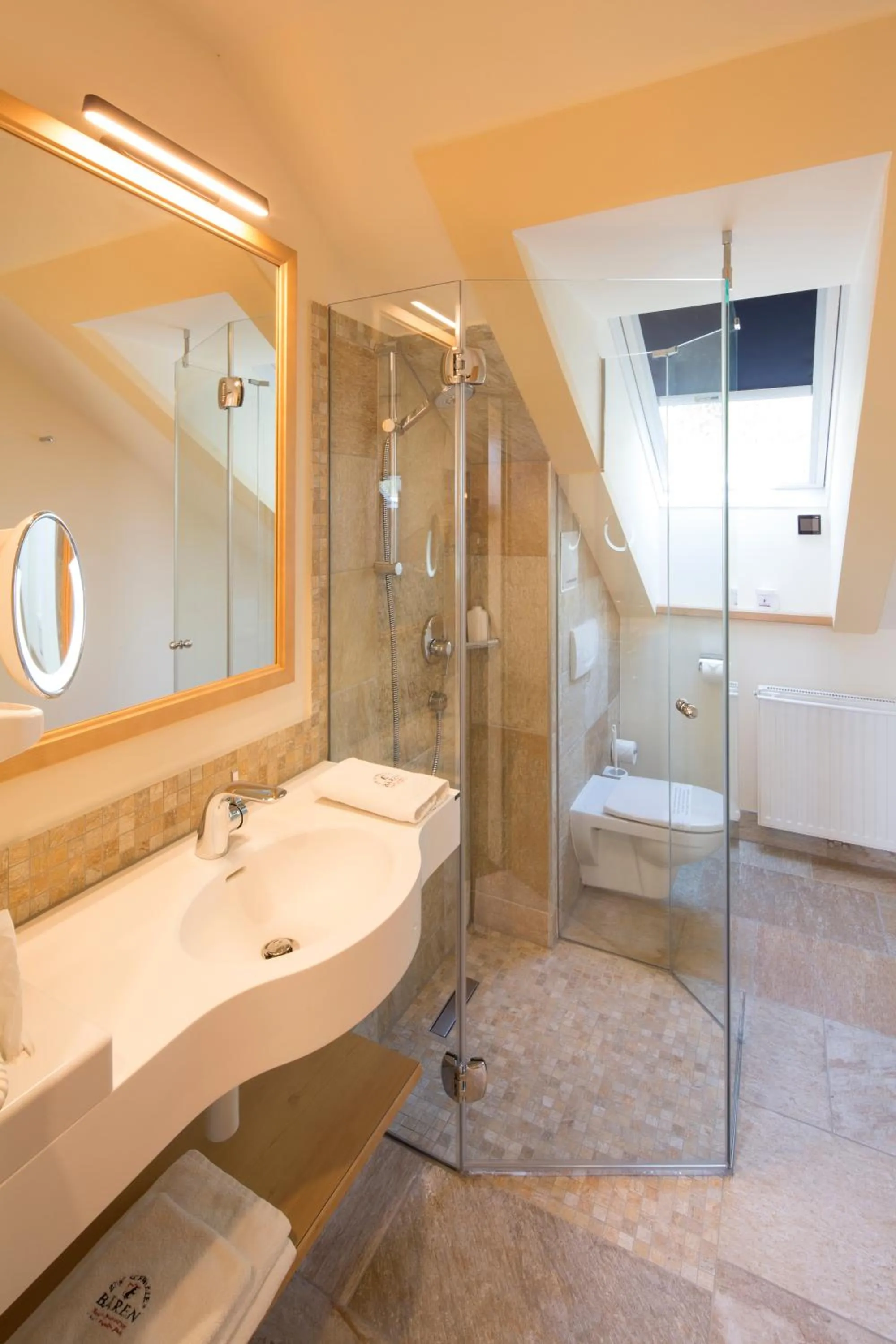 Shower in Hotel Zum Schwarzen Bären