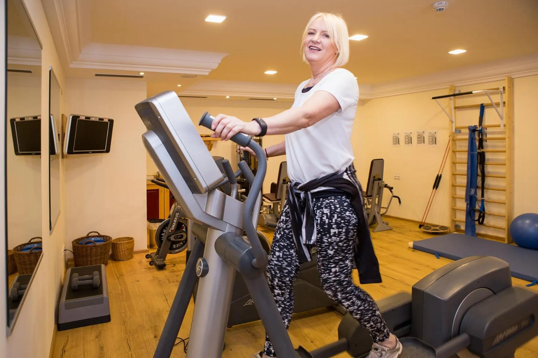 Fitness centre/facilities in Hotel Zum Schwarzen Bären