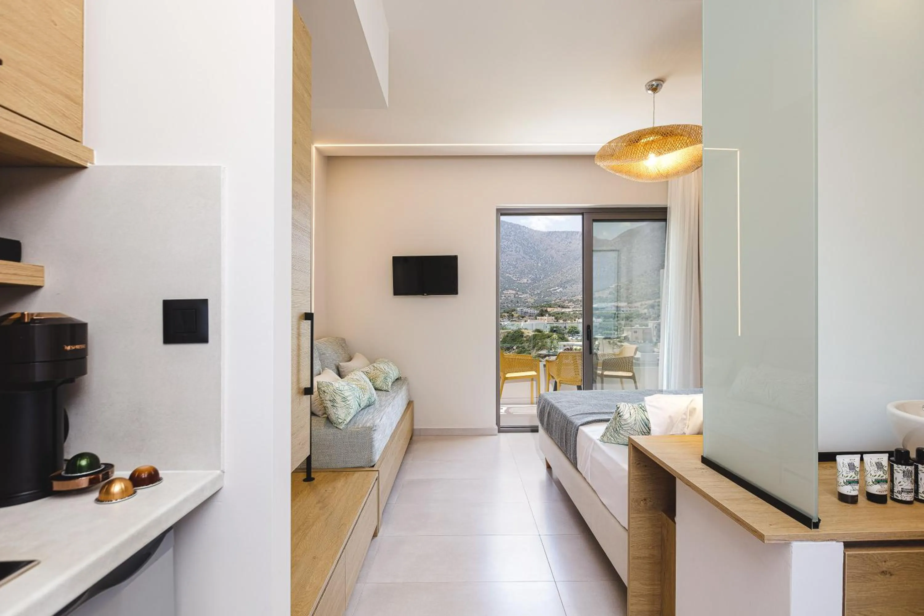 Seating area in Mira Mare Luxury Residence