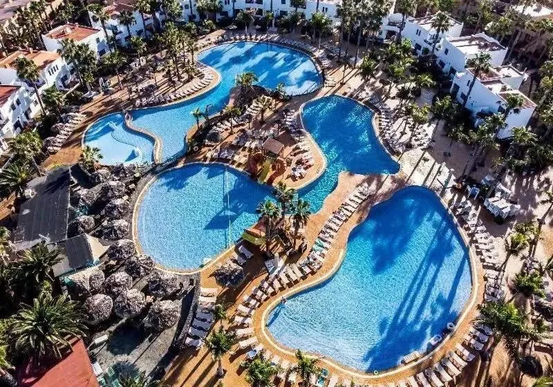 Pool view in Casa Camar