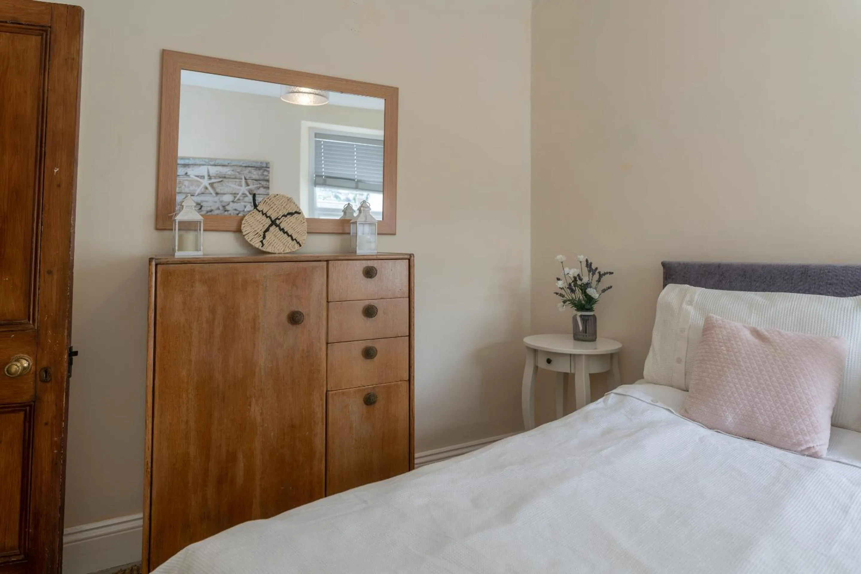 Bedroom, Bed in Belmont Villa - 4 Bed - Hot Tub Additional Cost - Sleeps 10-TJS22BV