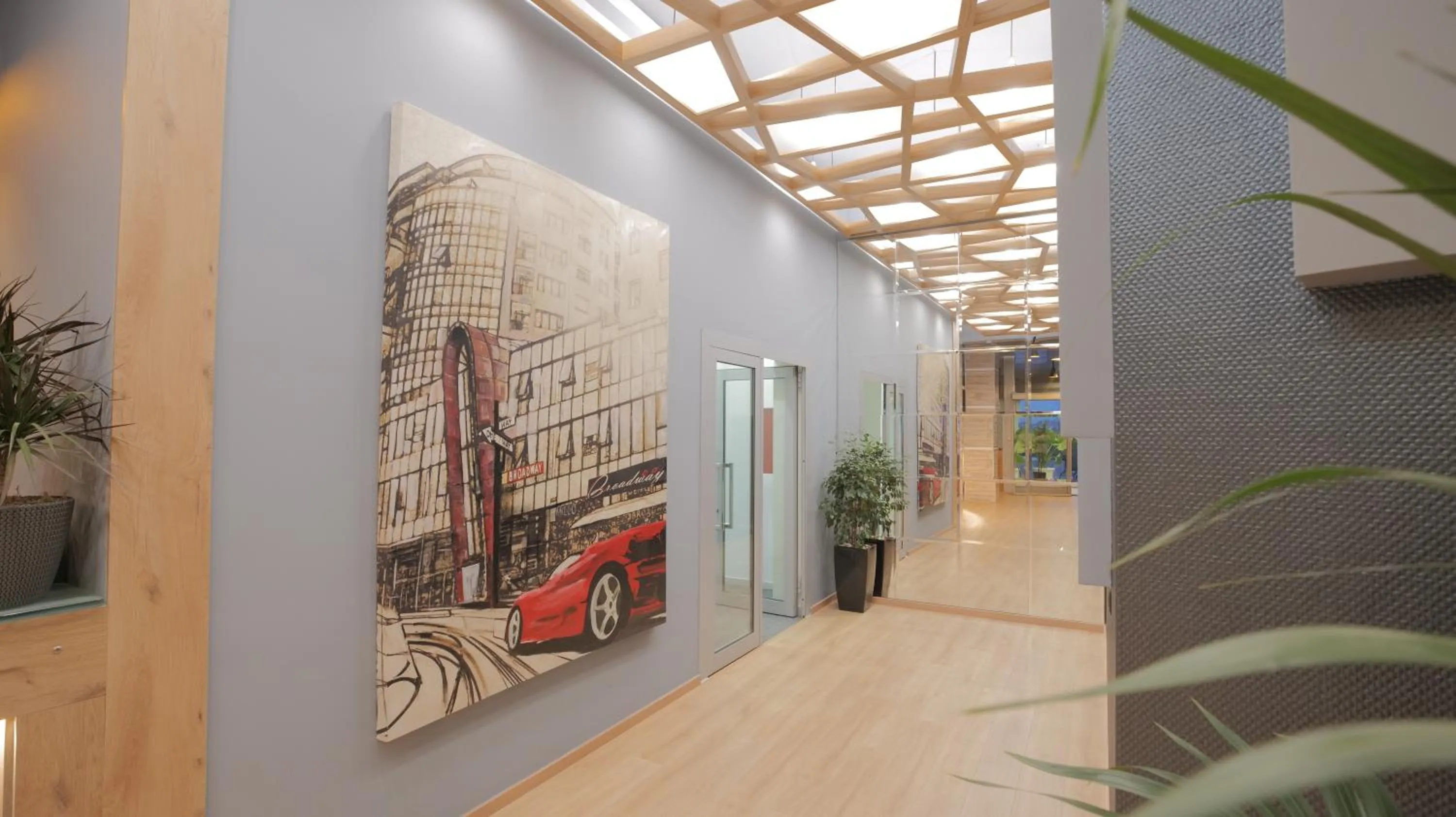 Lobby or reception in Granda Hotel