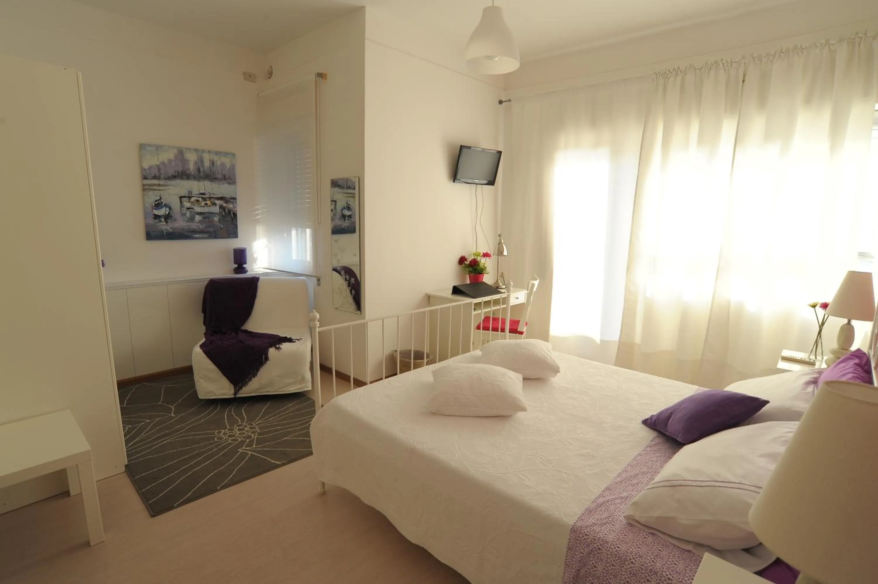 Bed in B&B Mare di Augusta La Finestra sul Porto