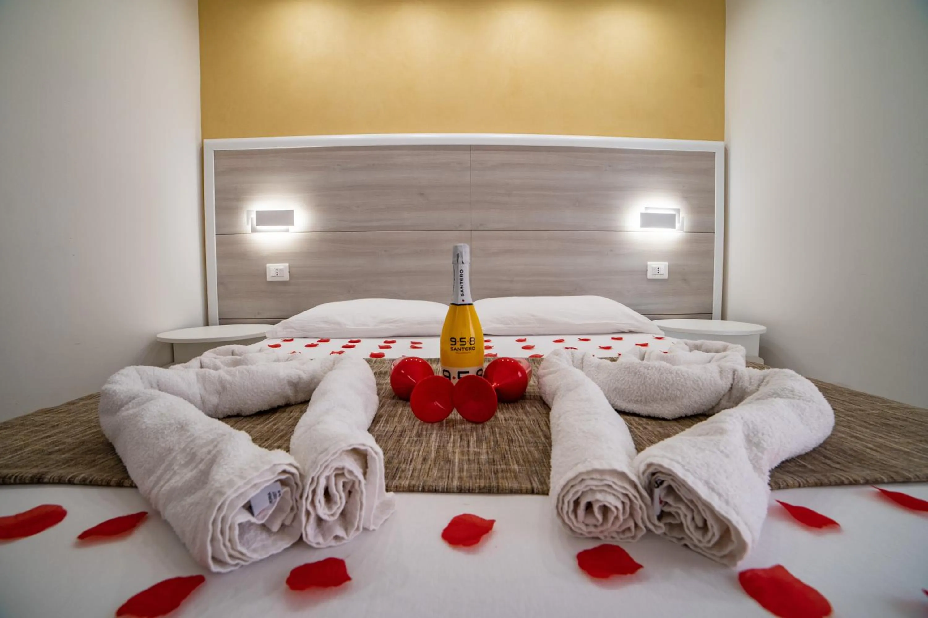 Bed in B&B Jerocades