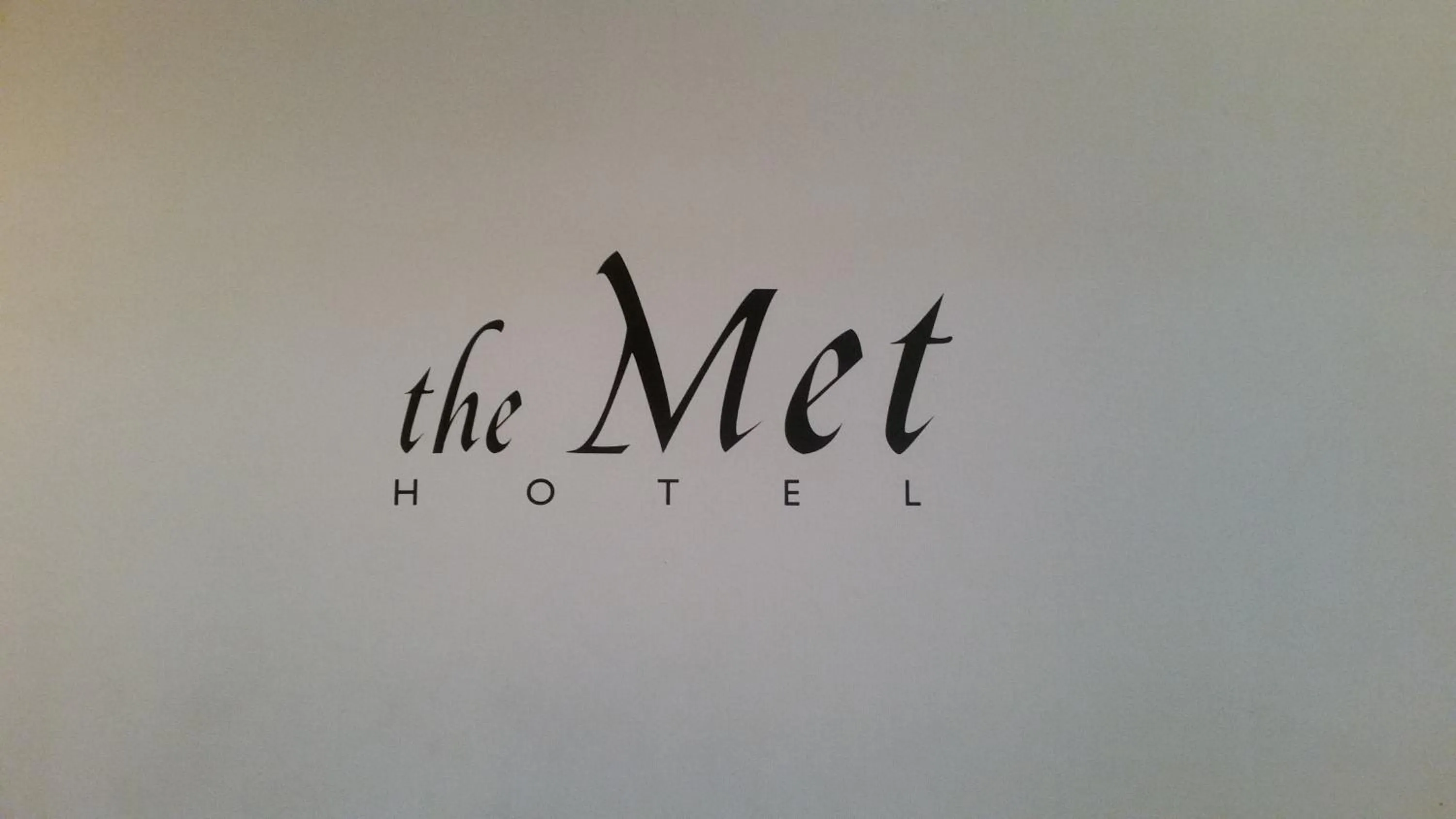 Property logo or sign in The Met Hotel