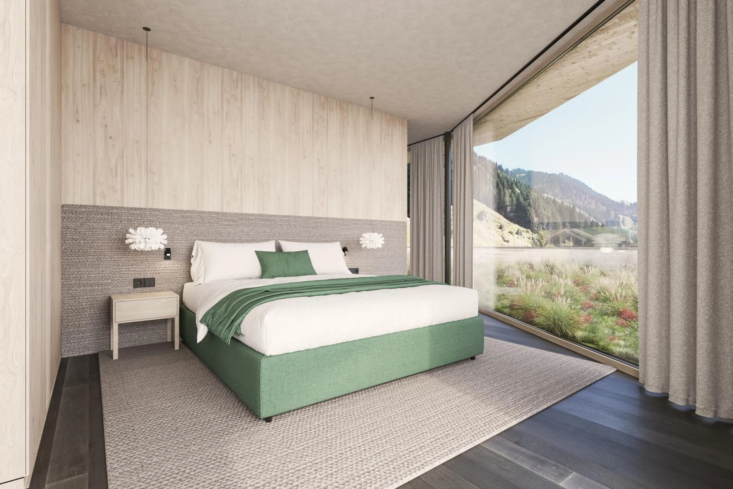 Bed in Torghele's Wald & Fluh