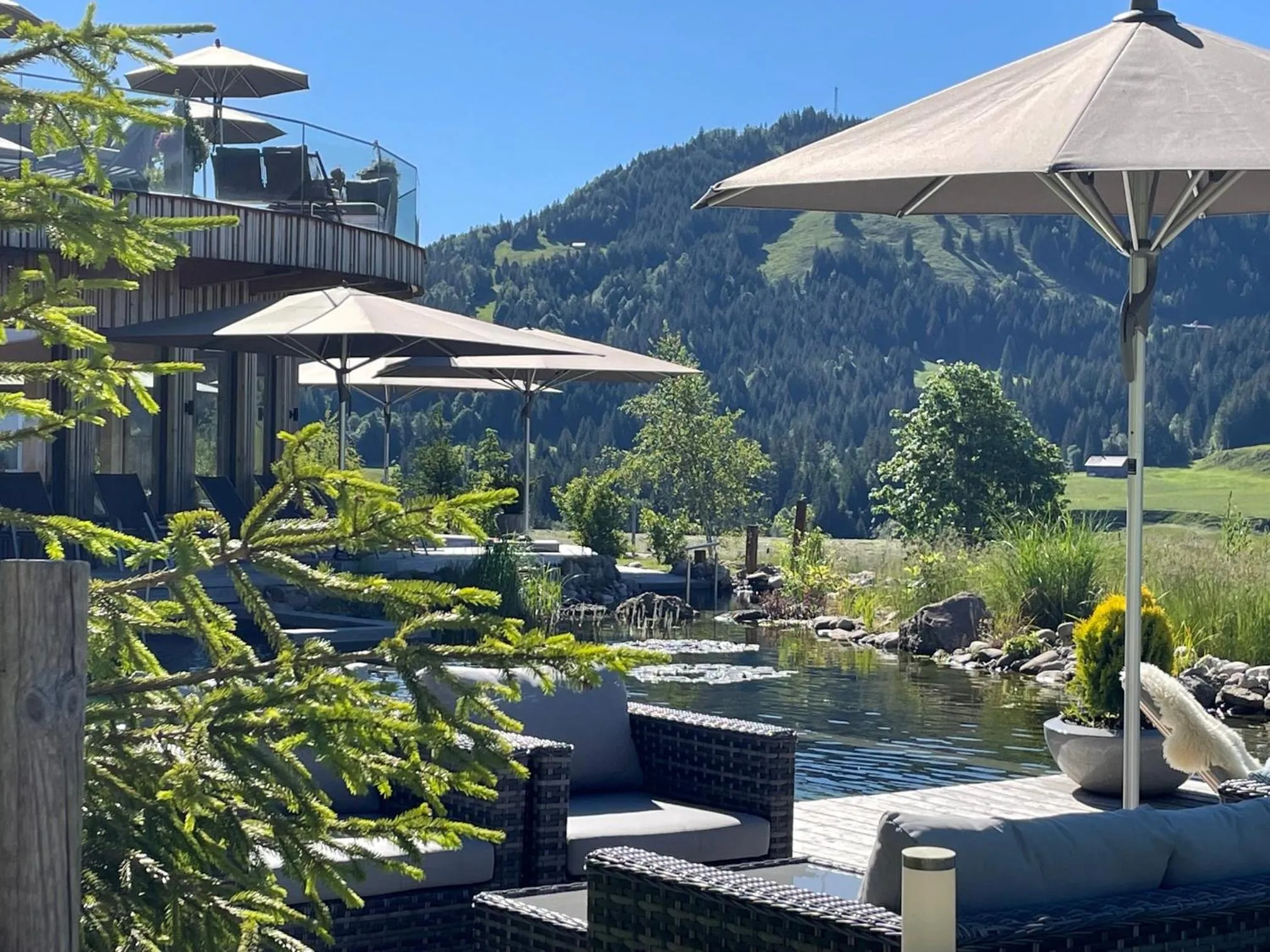 Patio in Torghele's Wald & Fluh
