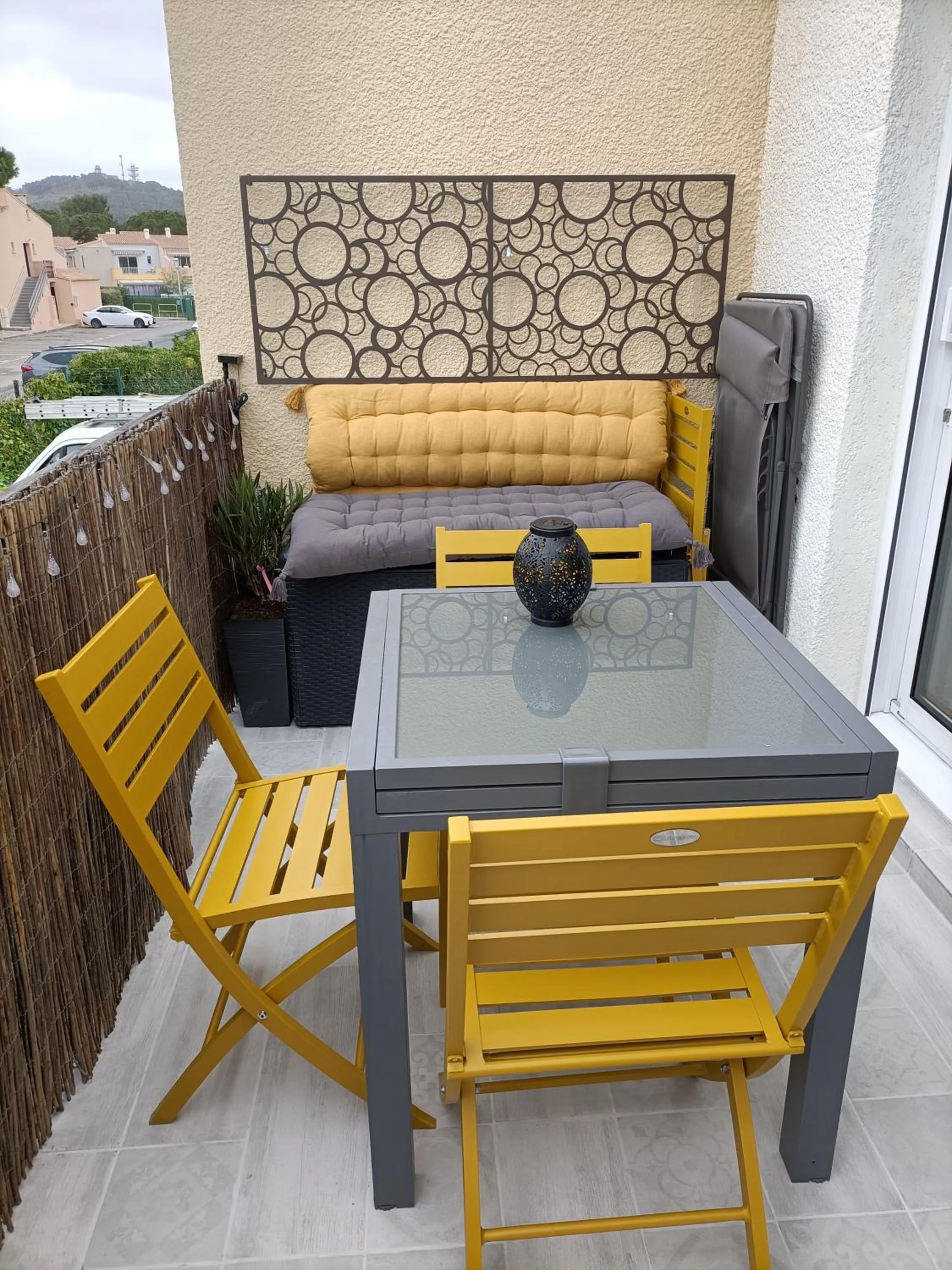 Balcony/Terrace in Résidence les Estivales