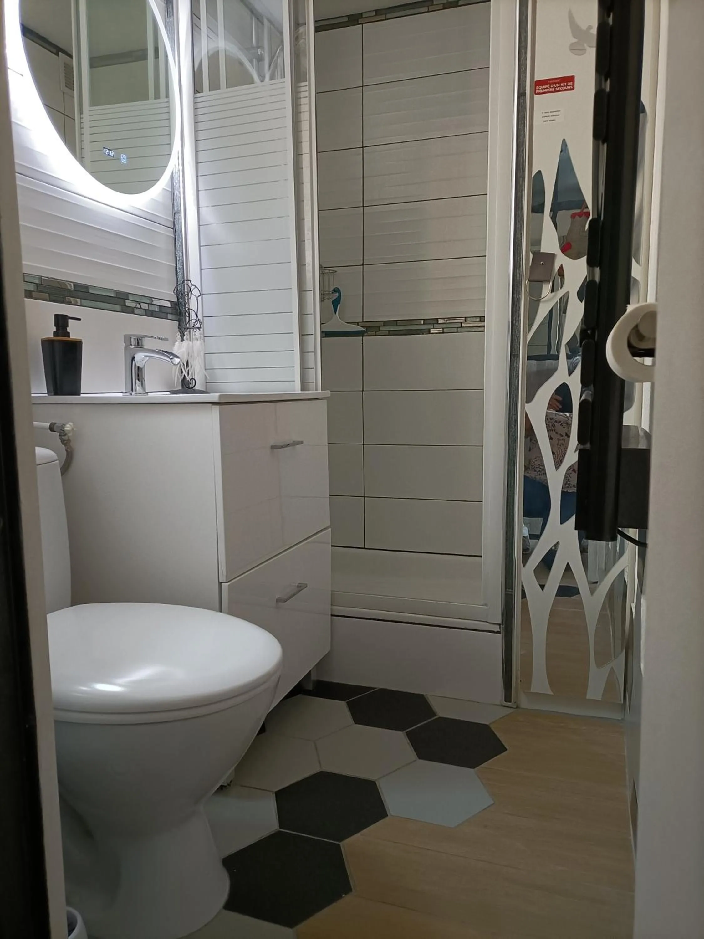 Bathroom in Résidence les Estivales
