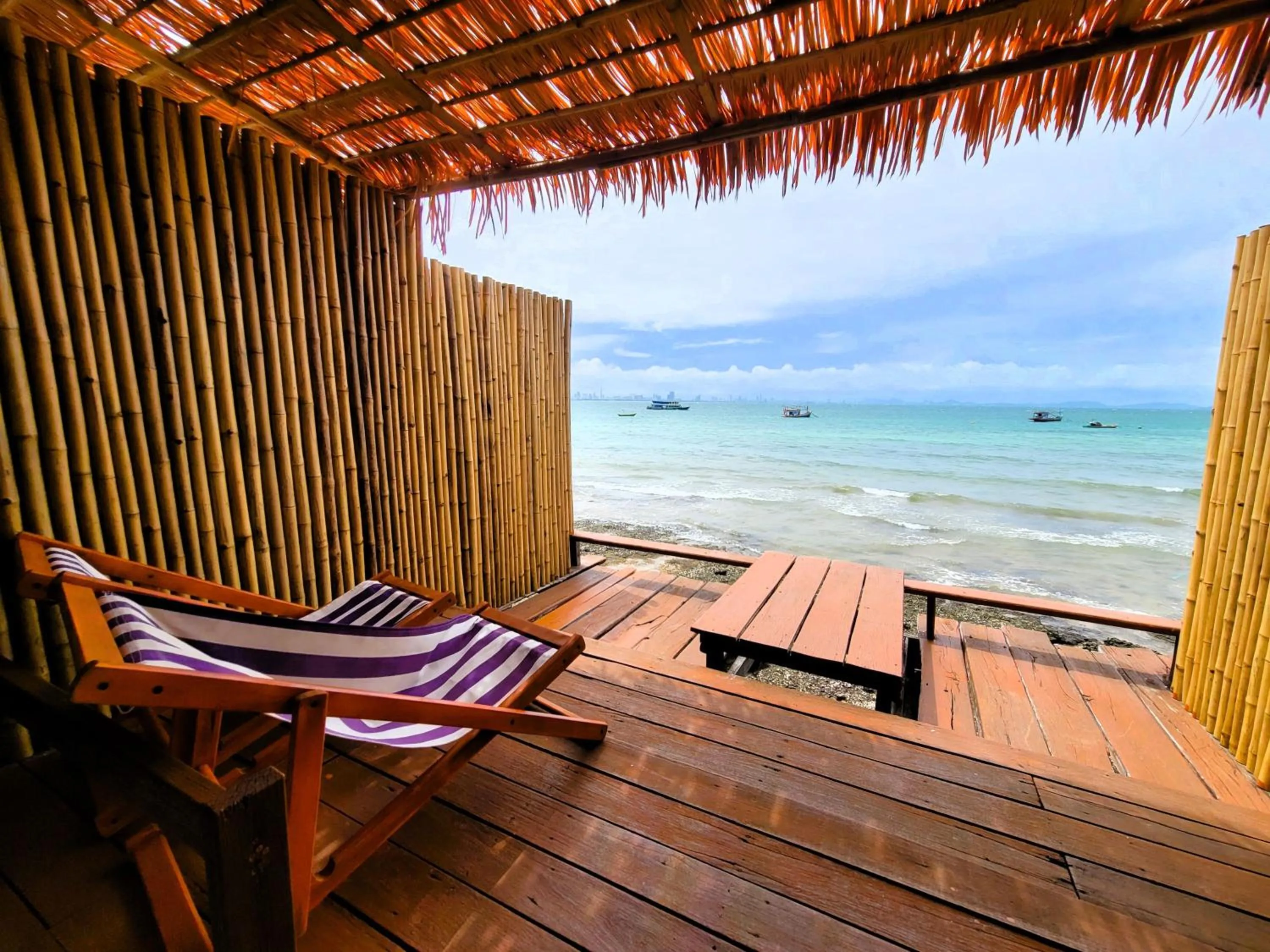 Balcony/Terrace in Baan I Taley On Sea Koh Larn