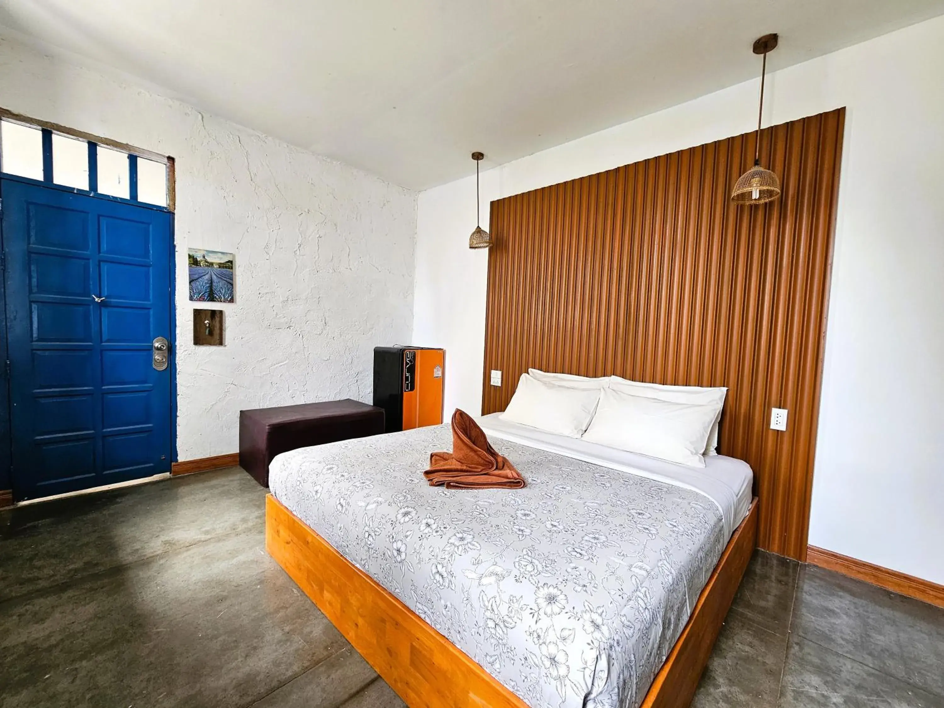 Bed in Baan I Taley On Sea Koh Larn Bed in Baan I Taley On Sea Koh Larn