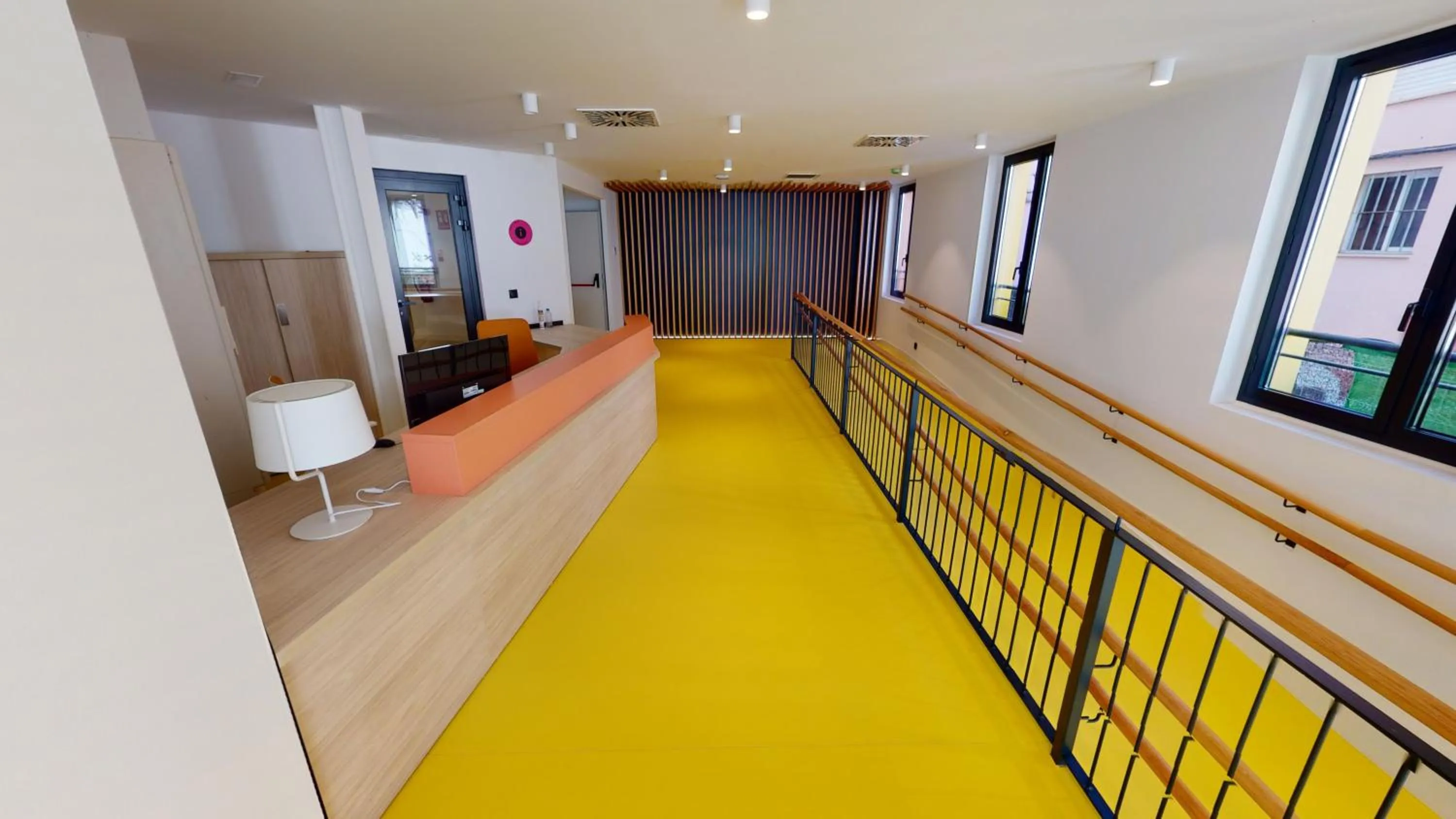 Lobby or reception in Residencia Universitaria Resa Málaga Centro