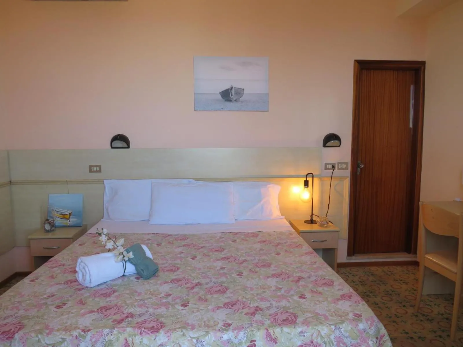 Bed in Hotel Primula