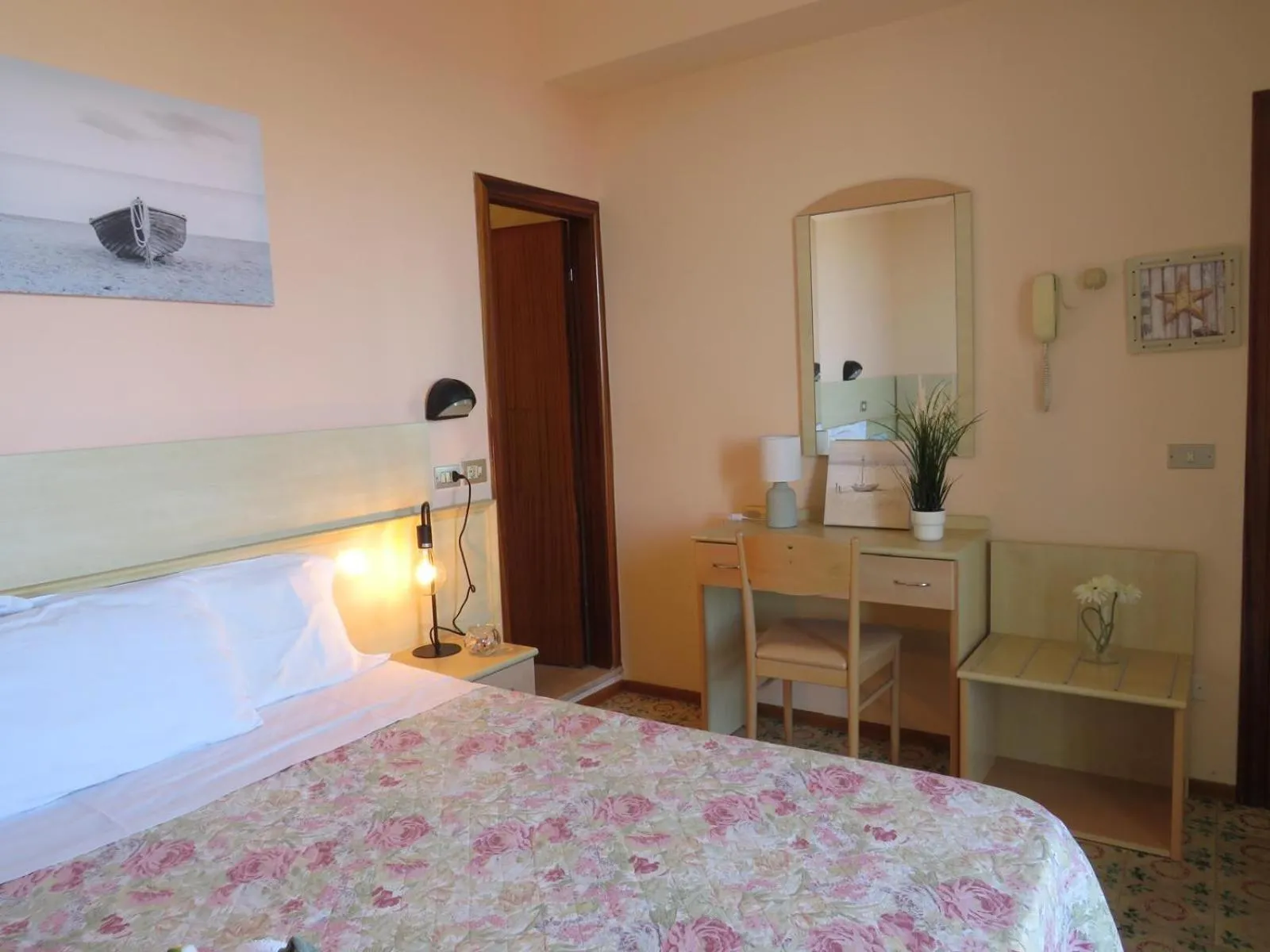 Bed in Hotel Primula