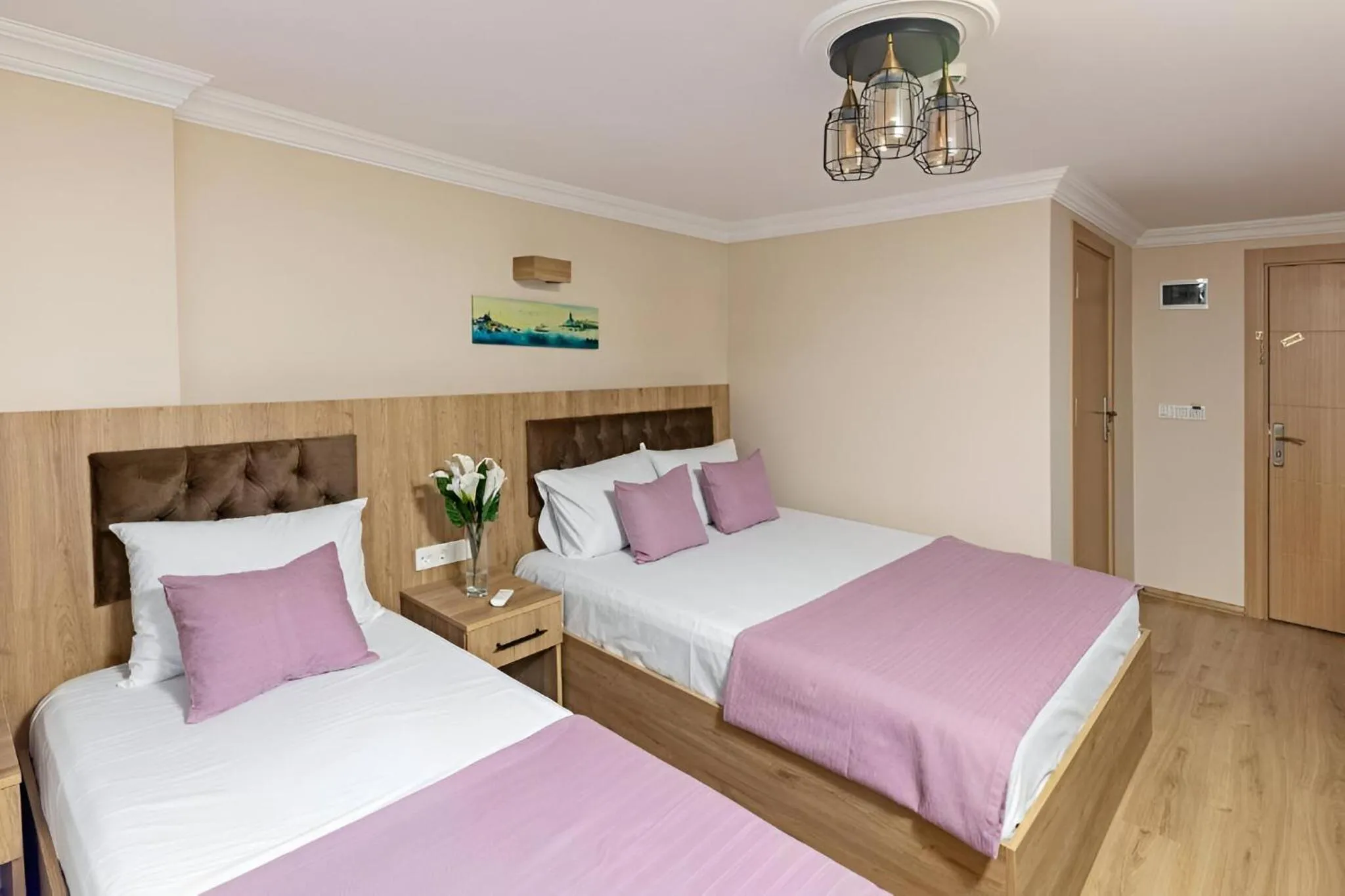 Bed in Grey House Apartments & Suites Istanbul