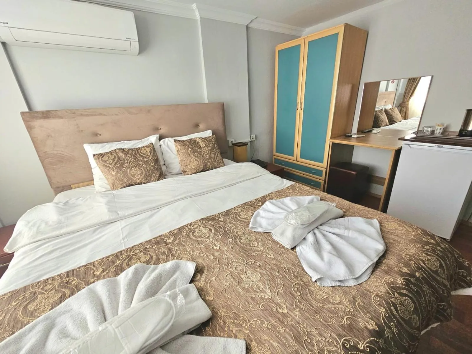 Bed in Grey House Apartments & Suites Istanbul