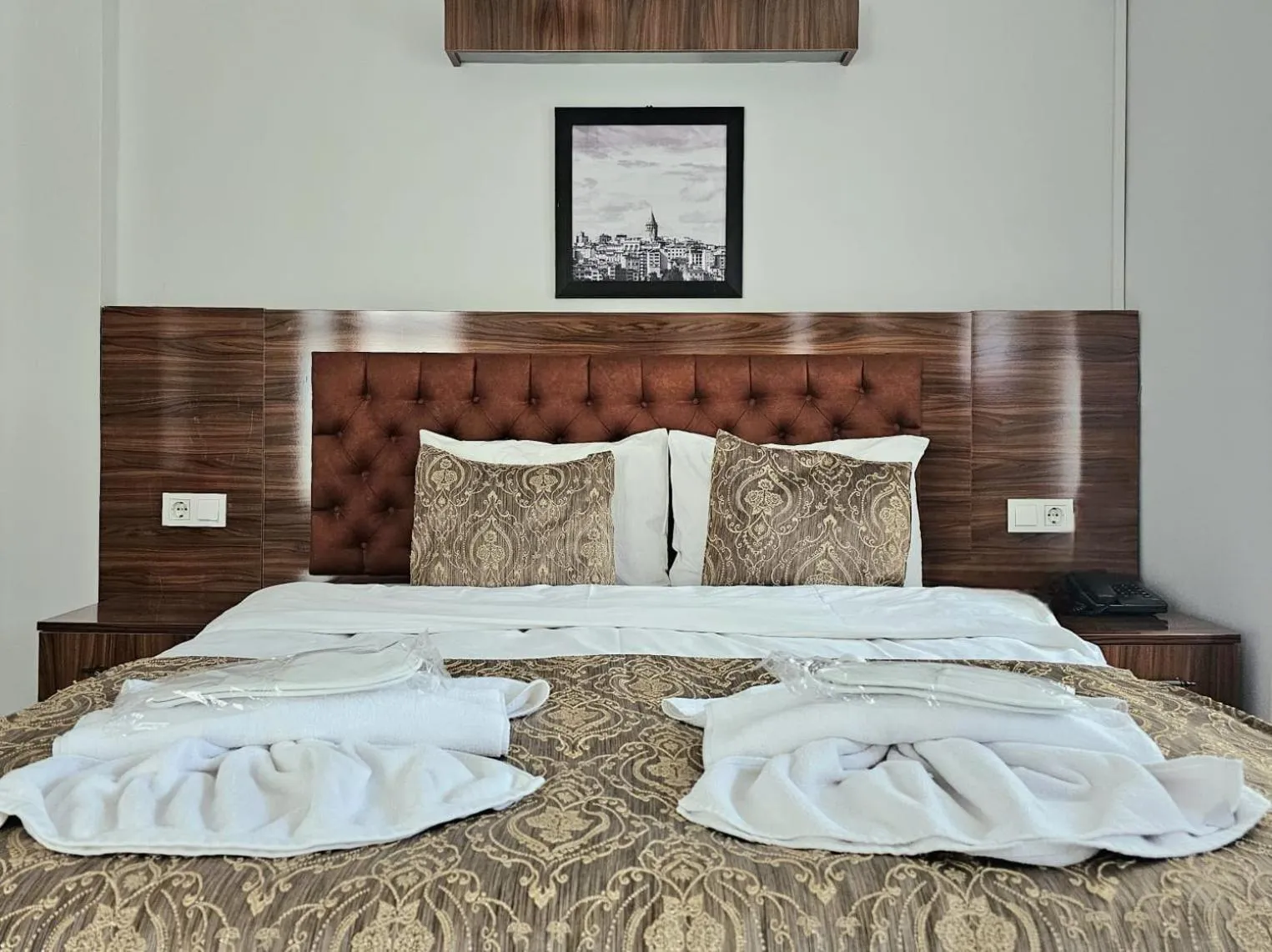 Bed in Grey House Apartments & Suites Istanbul