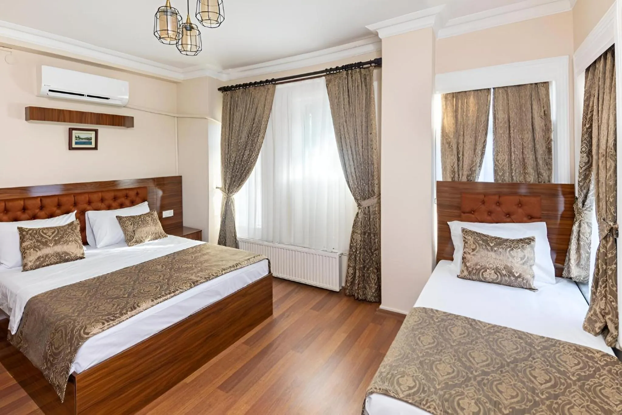 Bed in Grey House Apartments & Suites Istanbul