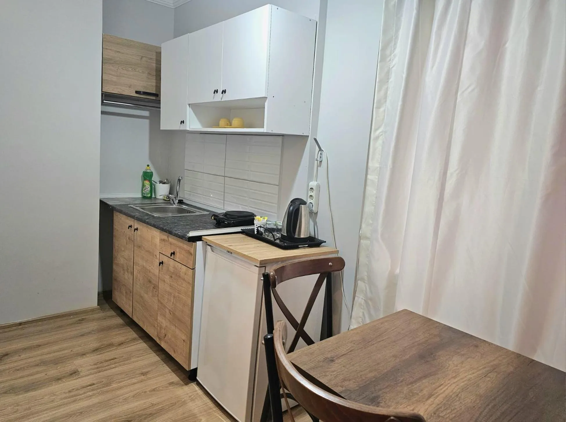 Kitchen or kitchenette in Grey House Apartments & Suites Istanbul