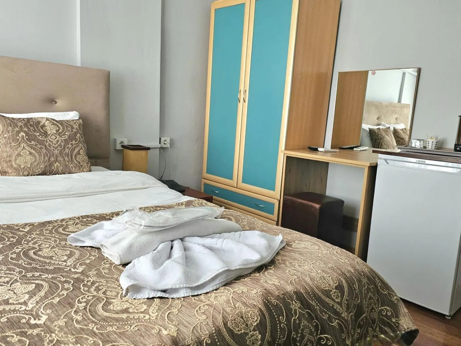 Bed in Grey House Apartments & Suites Istanbul