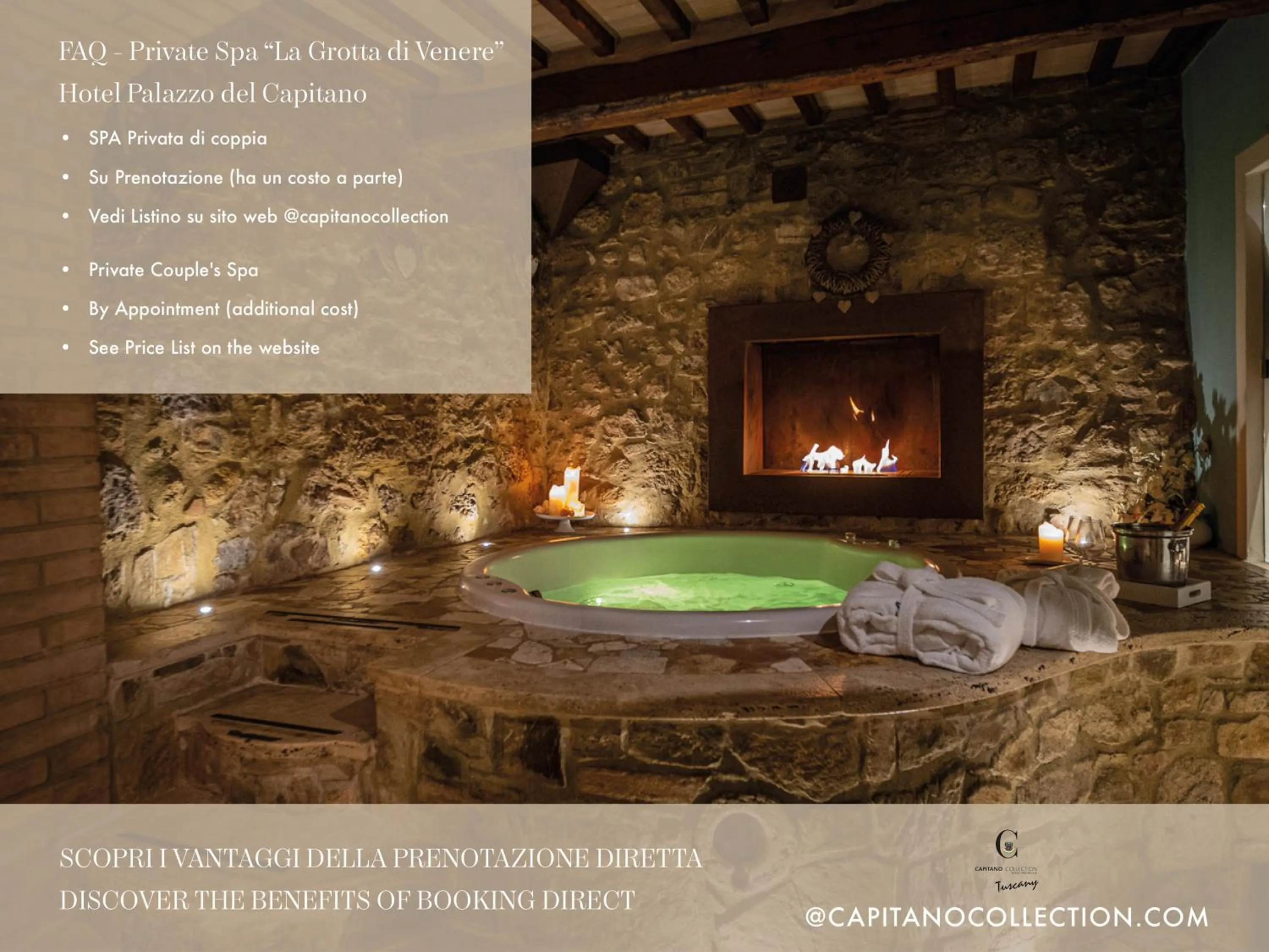 Spa and wellness centre/facilities in b&b BORGO CAPITANO COLLECTION Albergo diffuso - Centro Storico