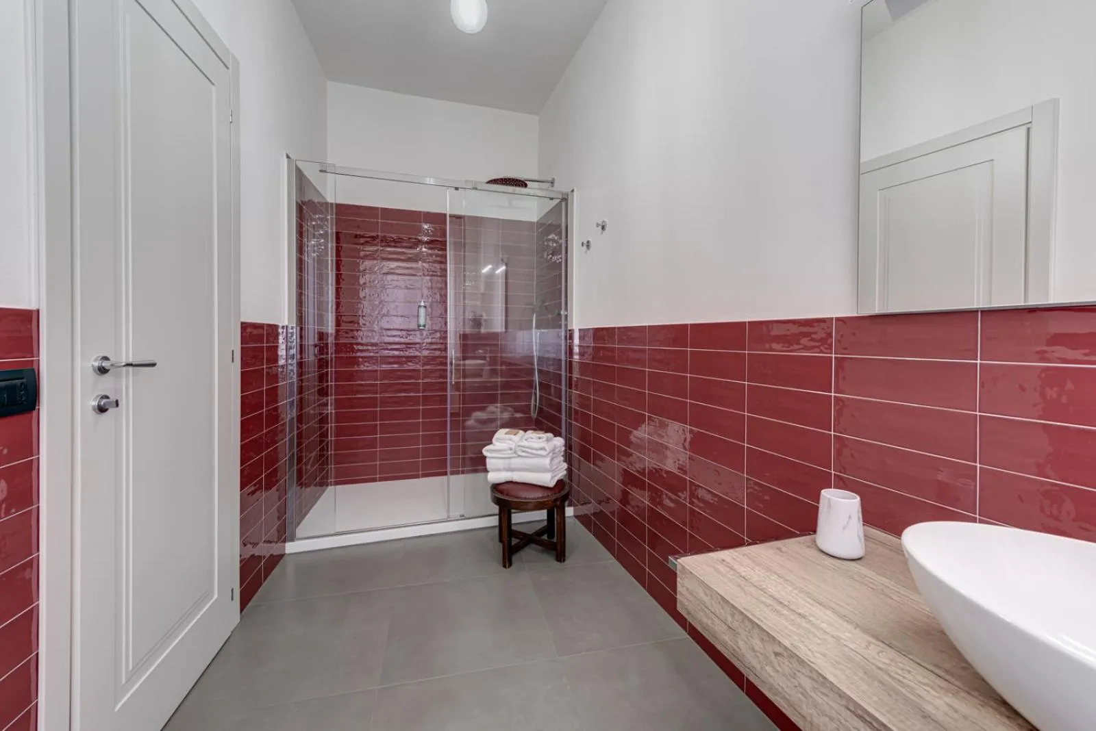 Shower in b&b BORGO CAPITANO COLLECTION Albergo diffuso - Centro Storico