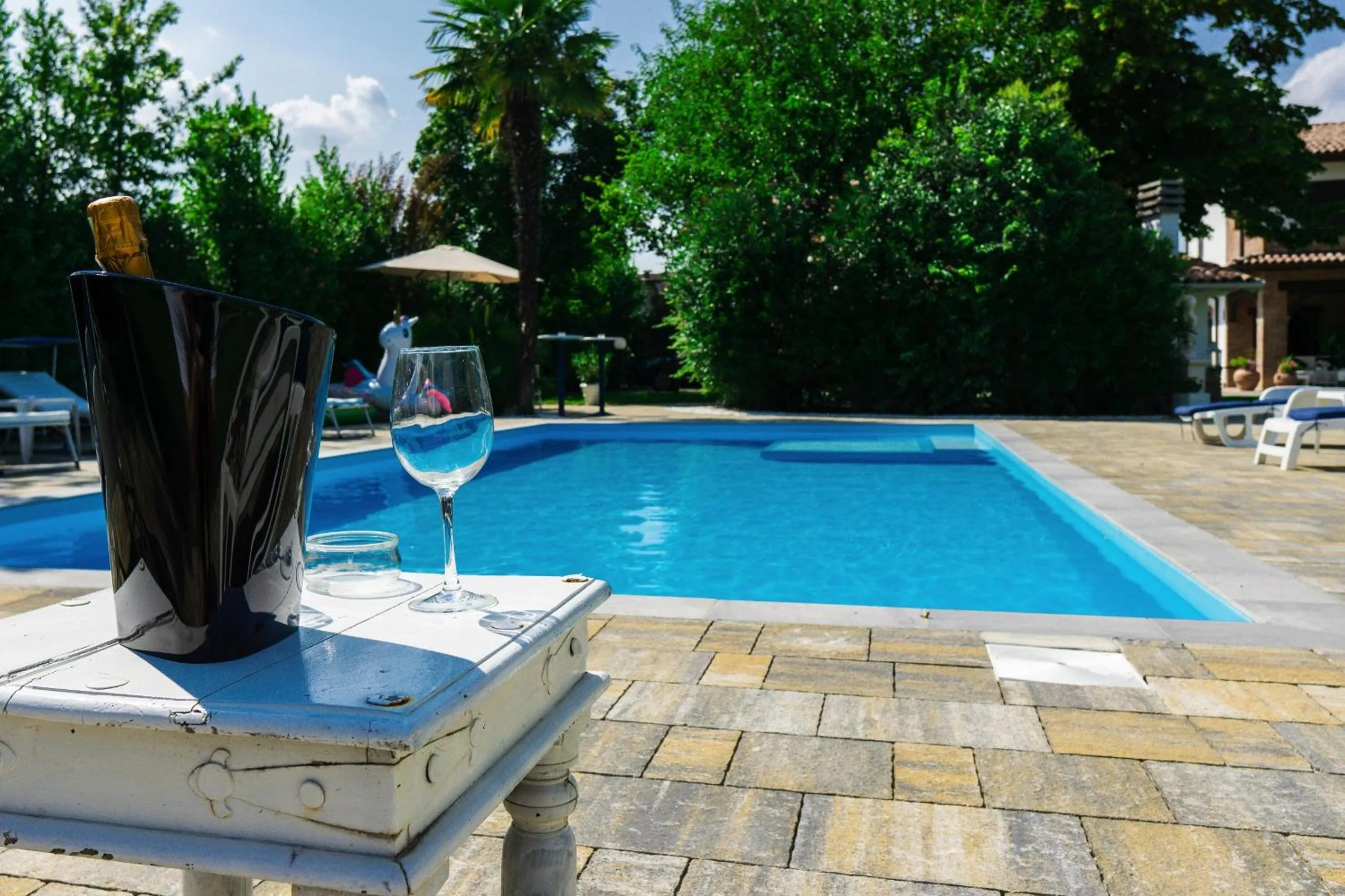 Swimming pool in Ca' Ross