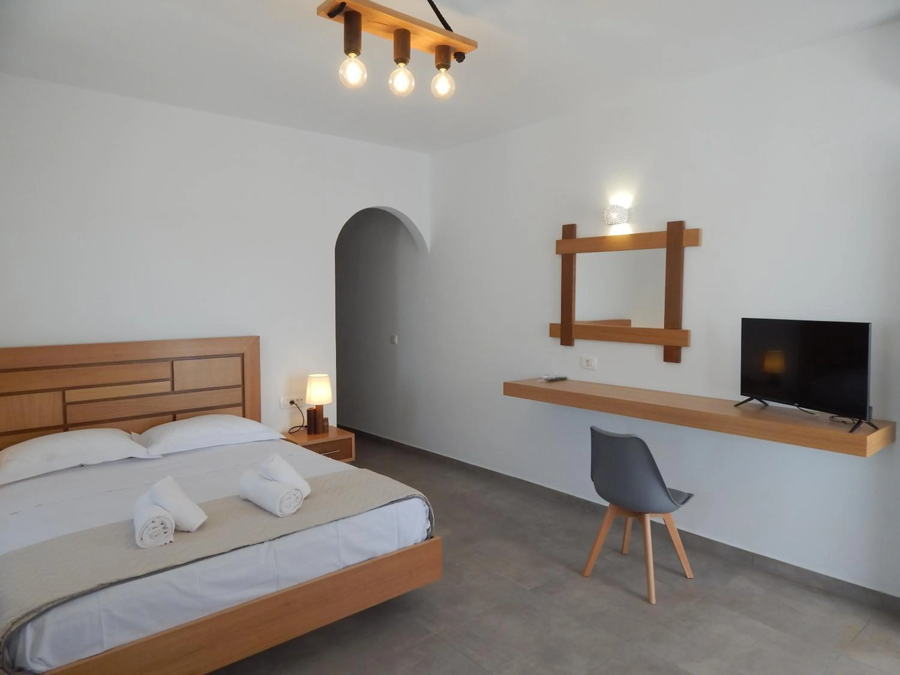 Bed in Petra Aqua Villa