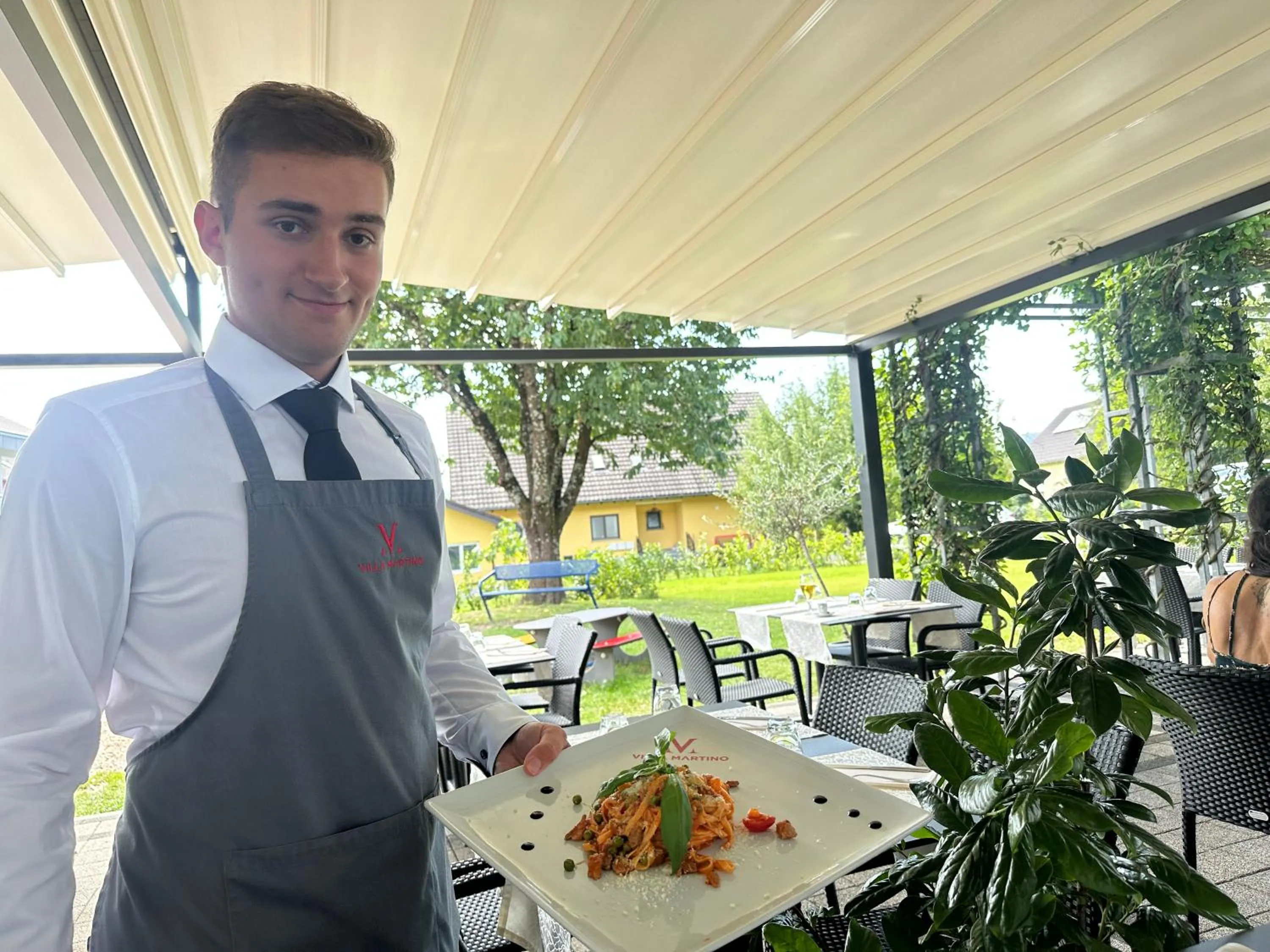 Restaurant/places to eat in Hotel Villa Martino - zum Hirsch