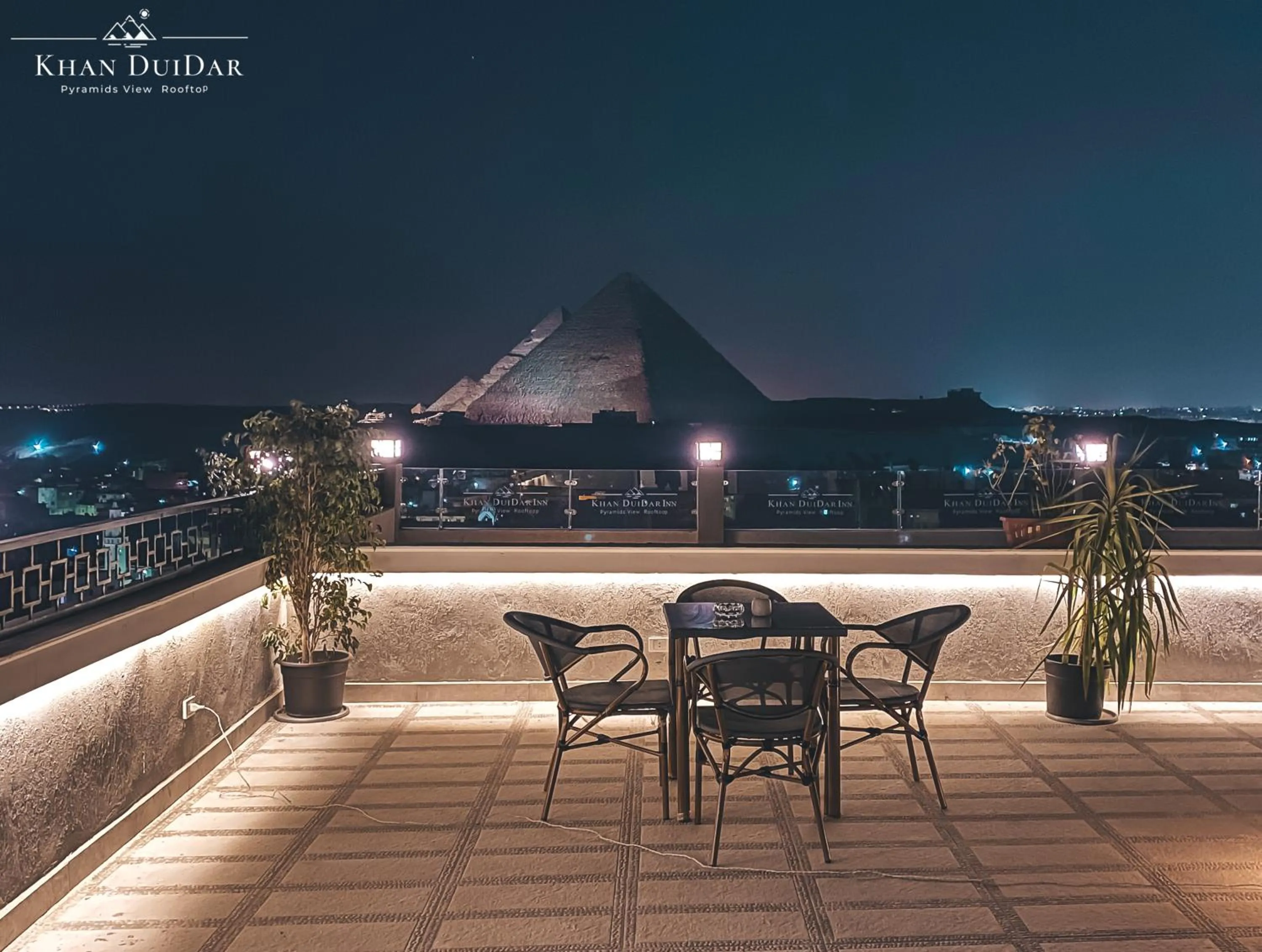 Patio in Khan Duidar Inn - Pyramids View Rooftop