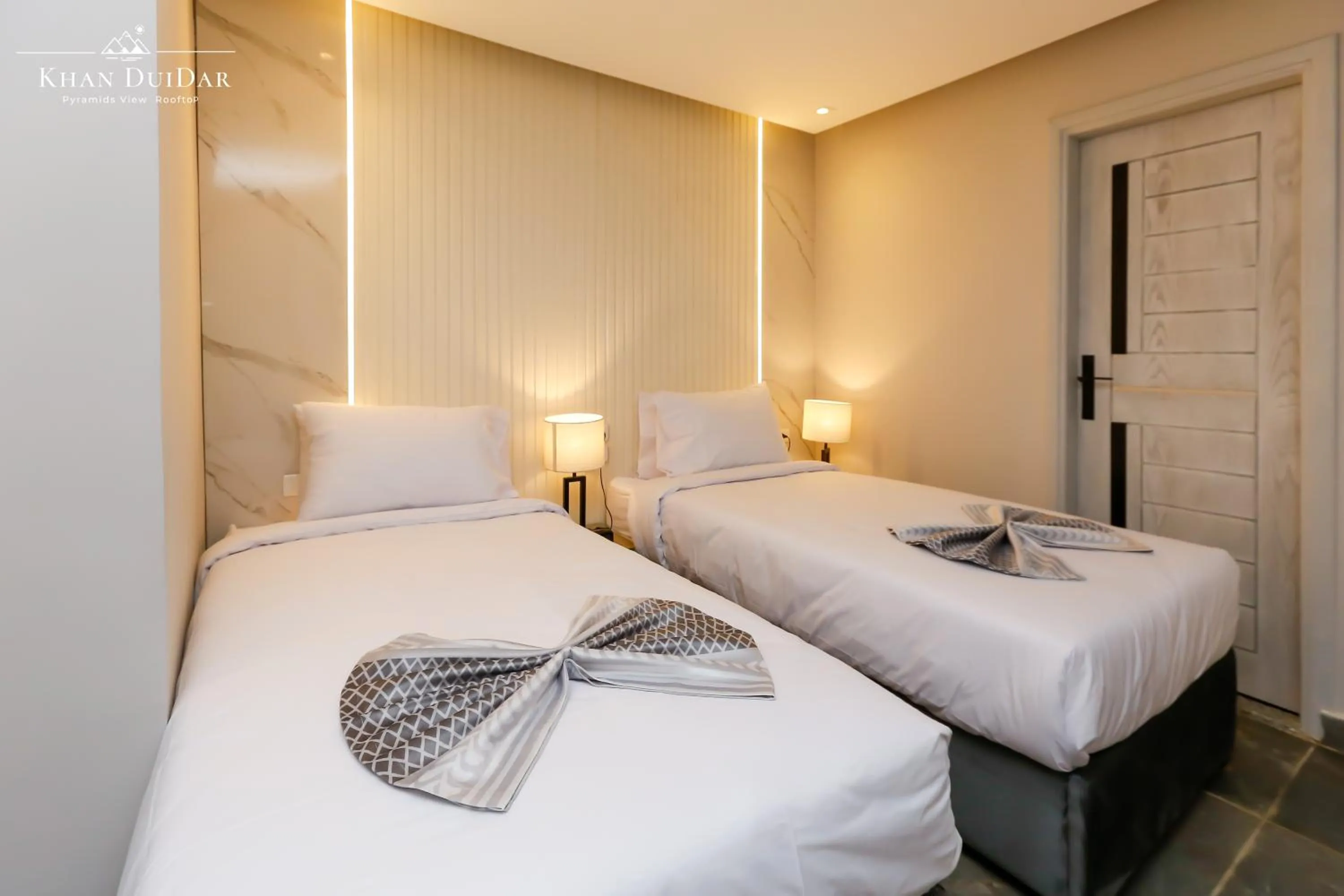 Bed in Khan Duidar Inn - Pyramids View Rooftop