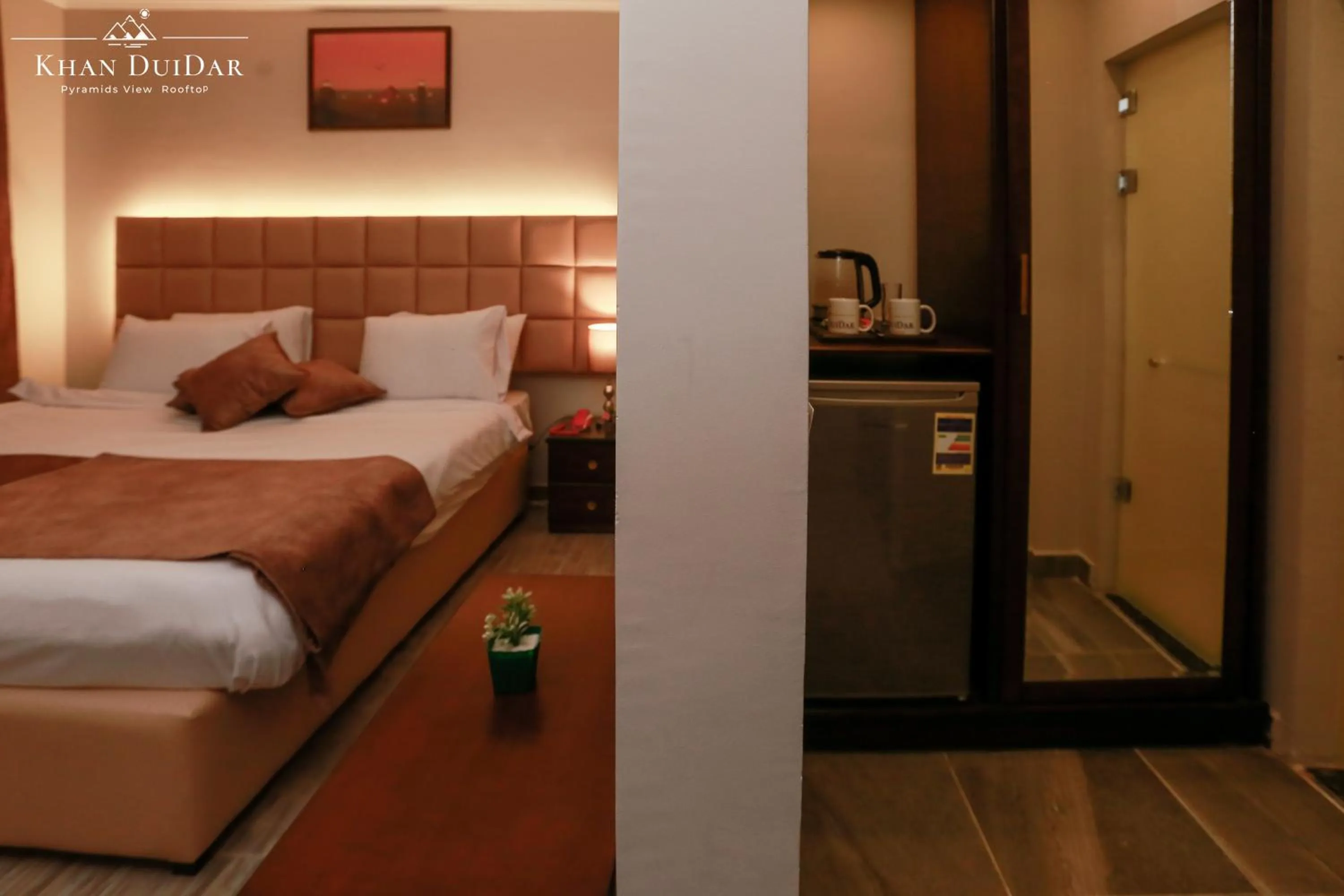 Bed in Khan Duidar Inn - Pyramids View Rooftop