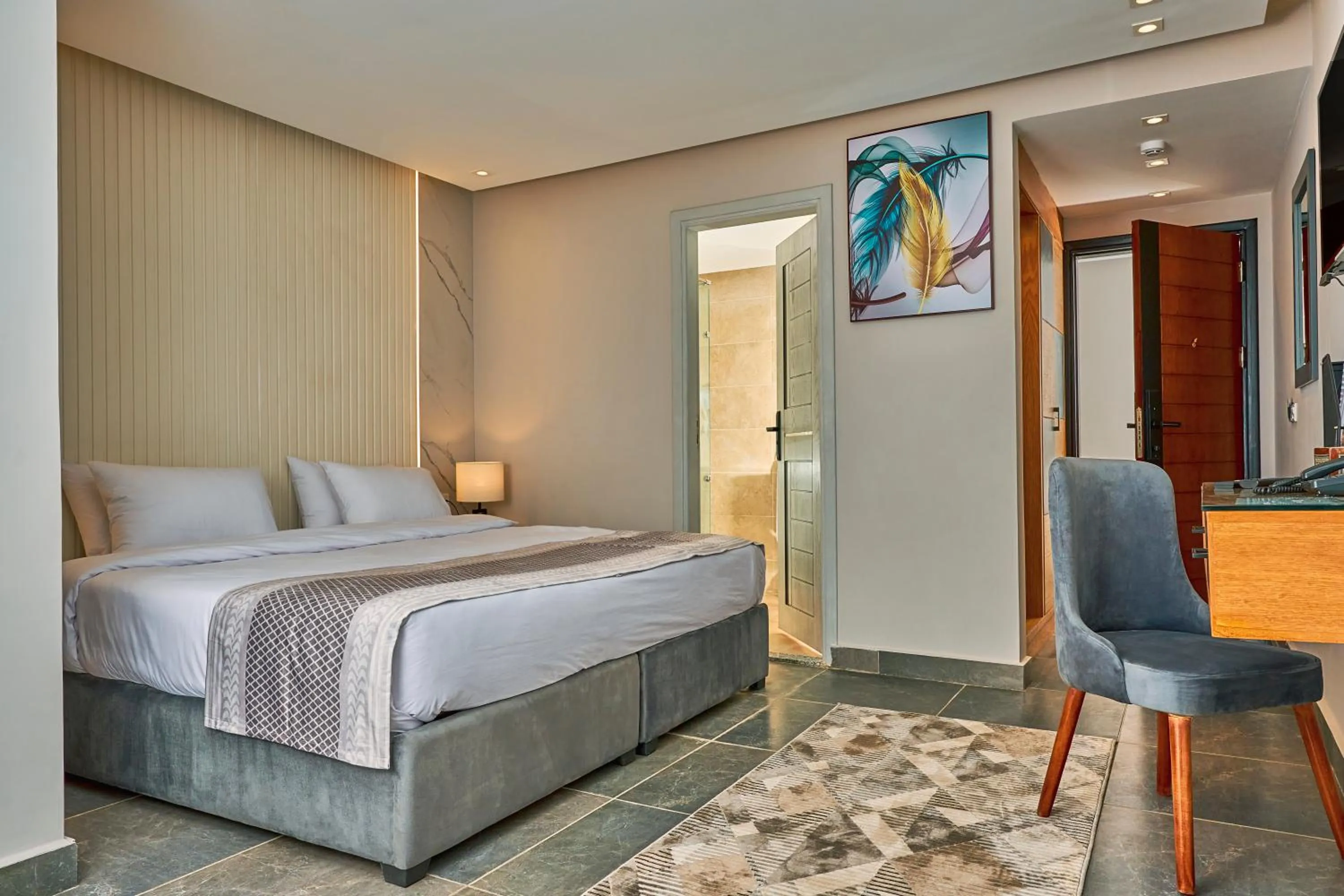 Bed in Khan Duidar Inn - Pyramids View Rooftop