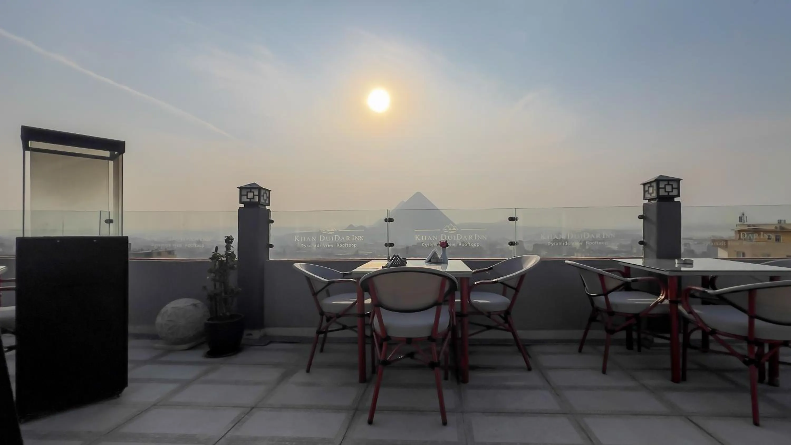 Balcony/Terrace in Khan Duidar Inn - Pyramids View Rooftop