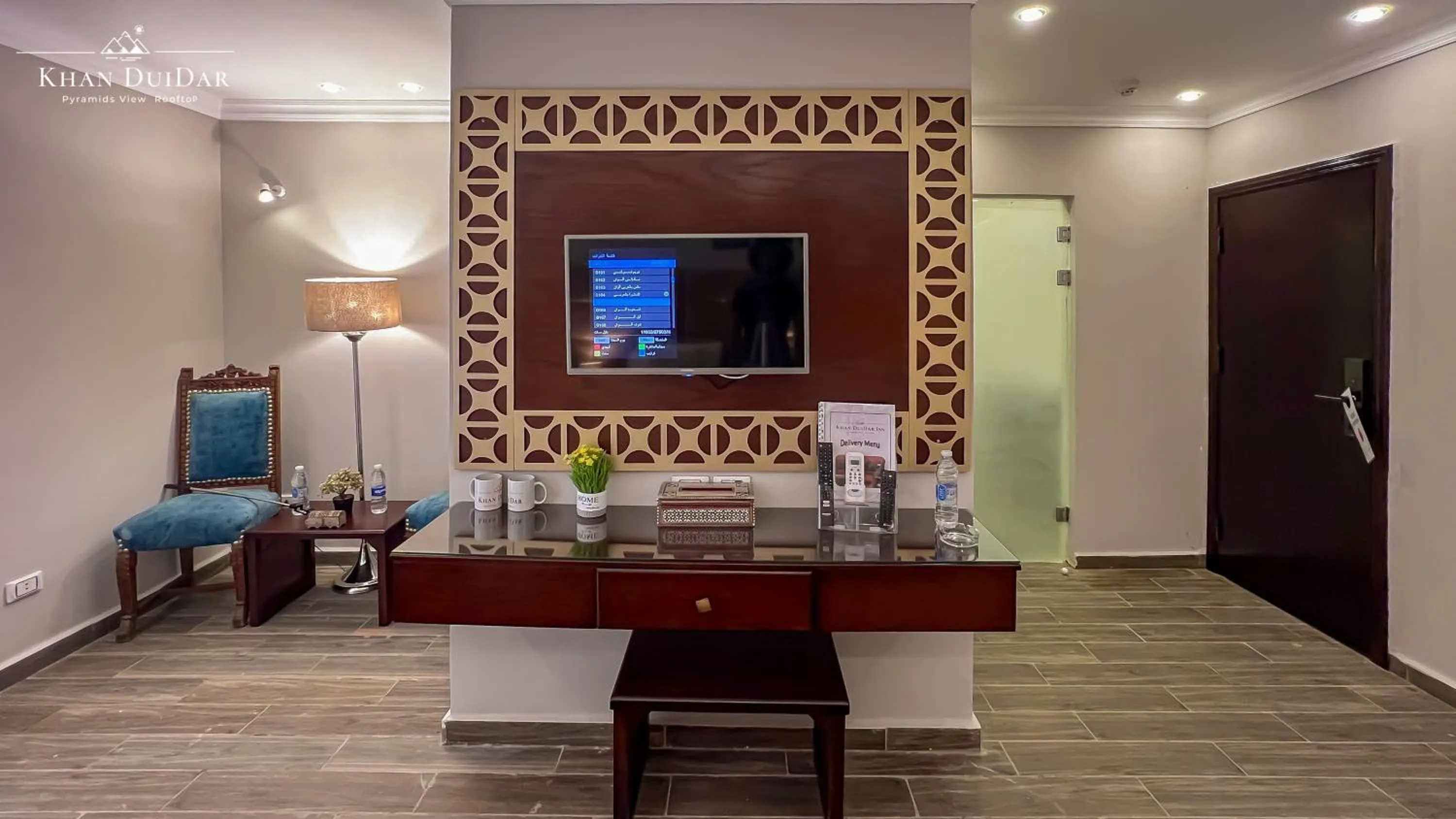 TV and multimedia in Khan Duidar Inn - Pyramids View Rooftop