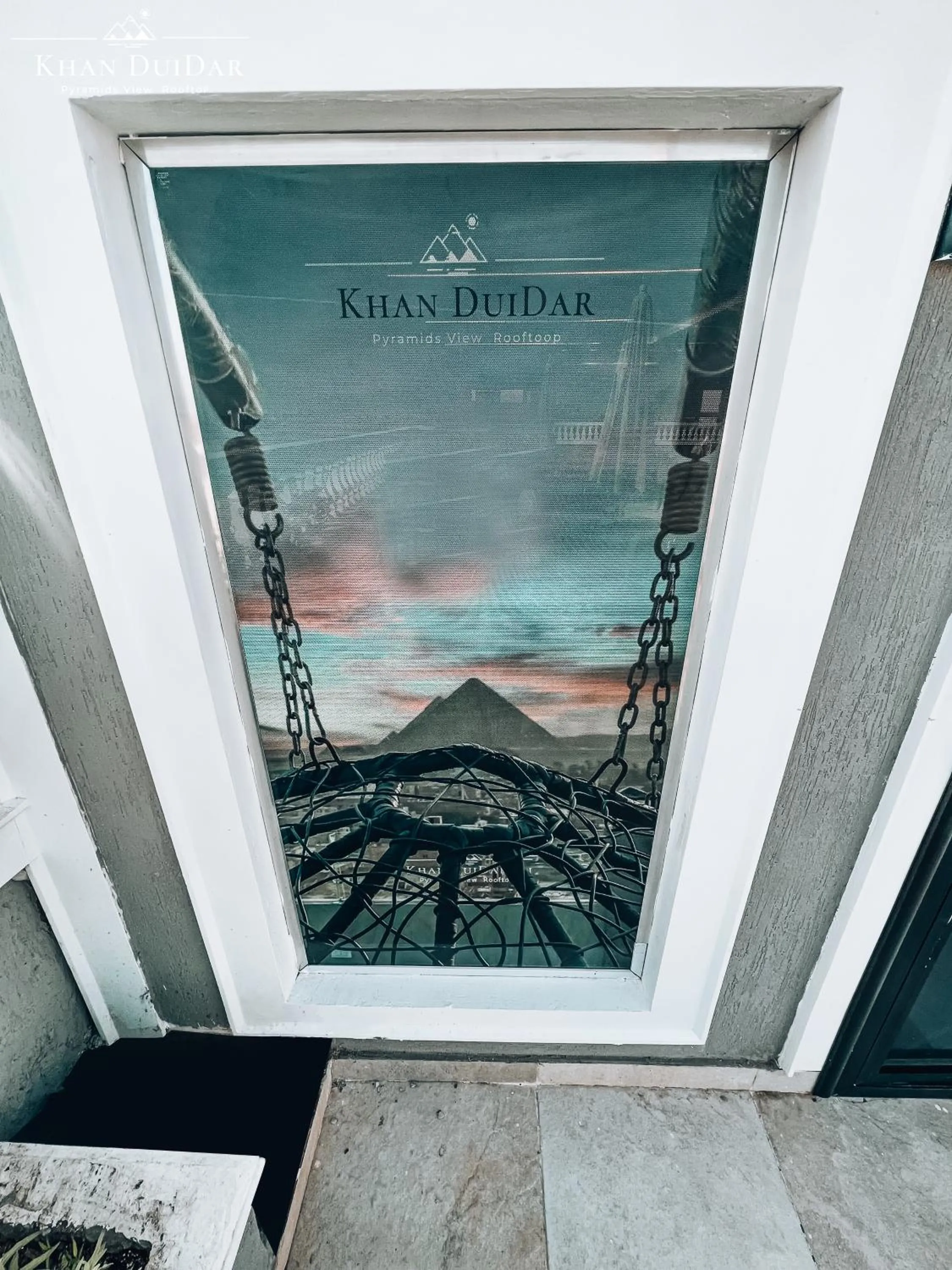 Restaurant/places to eat in Khan Duidar Inn - Pyramids View Rooftop