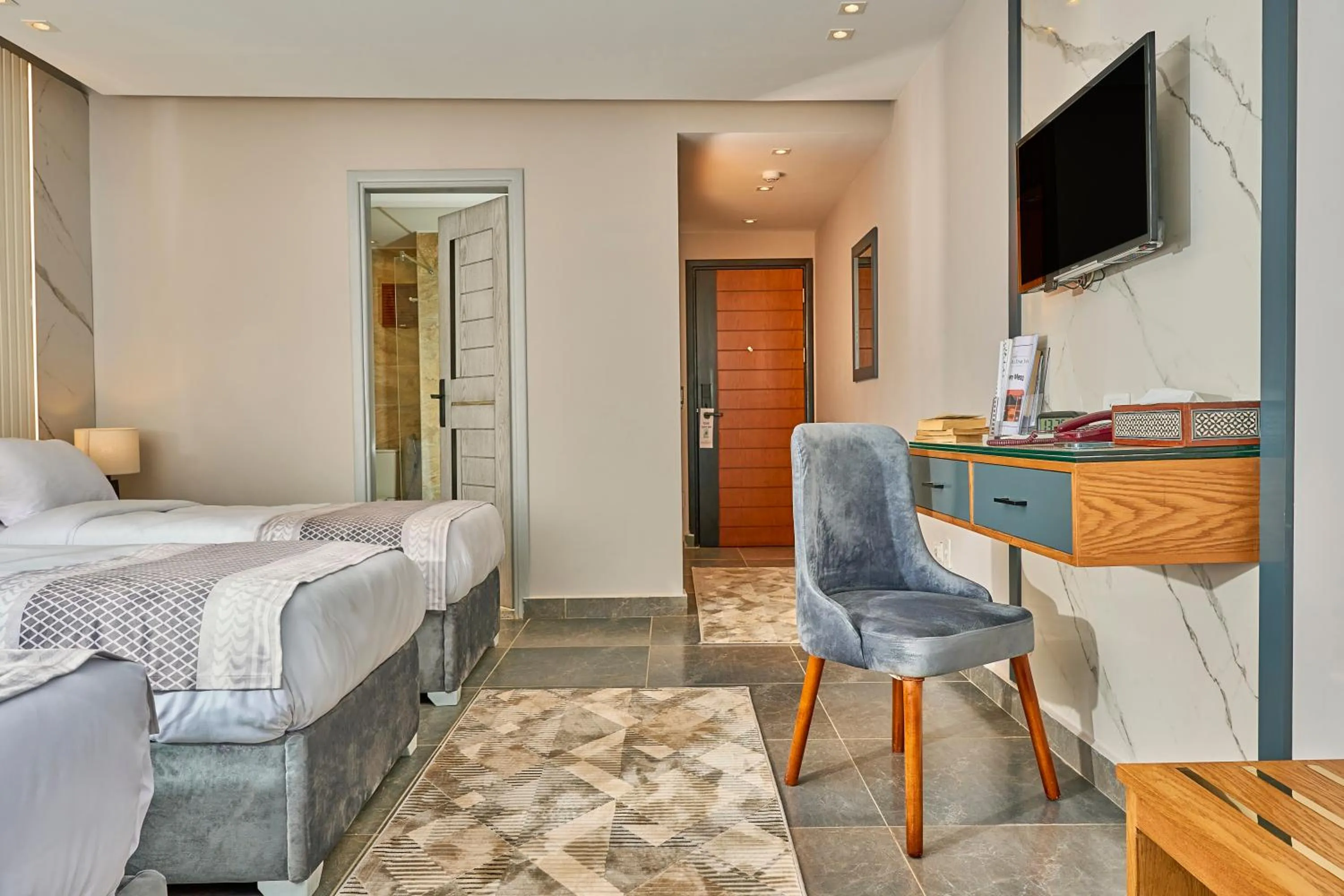 Bed in Khan Duidar Inn - Pyramids View Rooftop