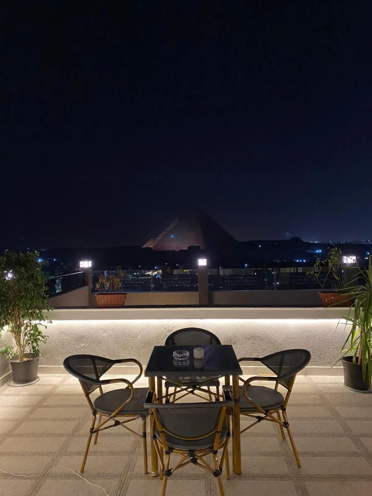 Patio in Khan Duidar Inn - Pyramids View Rooftop
