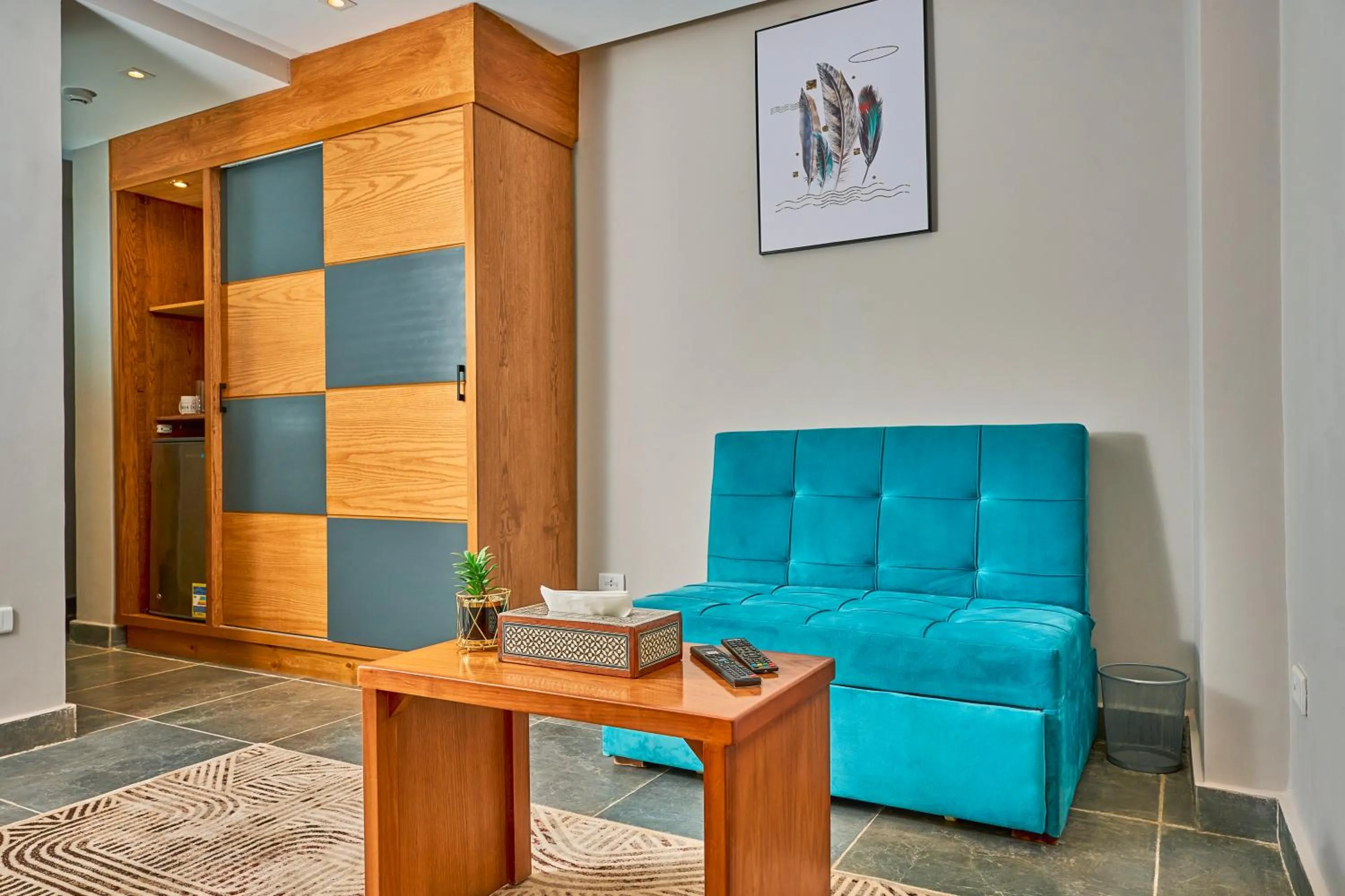 Living room in Khan Duidar Inn - Pyramids View Rooftop