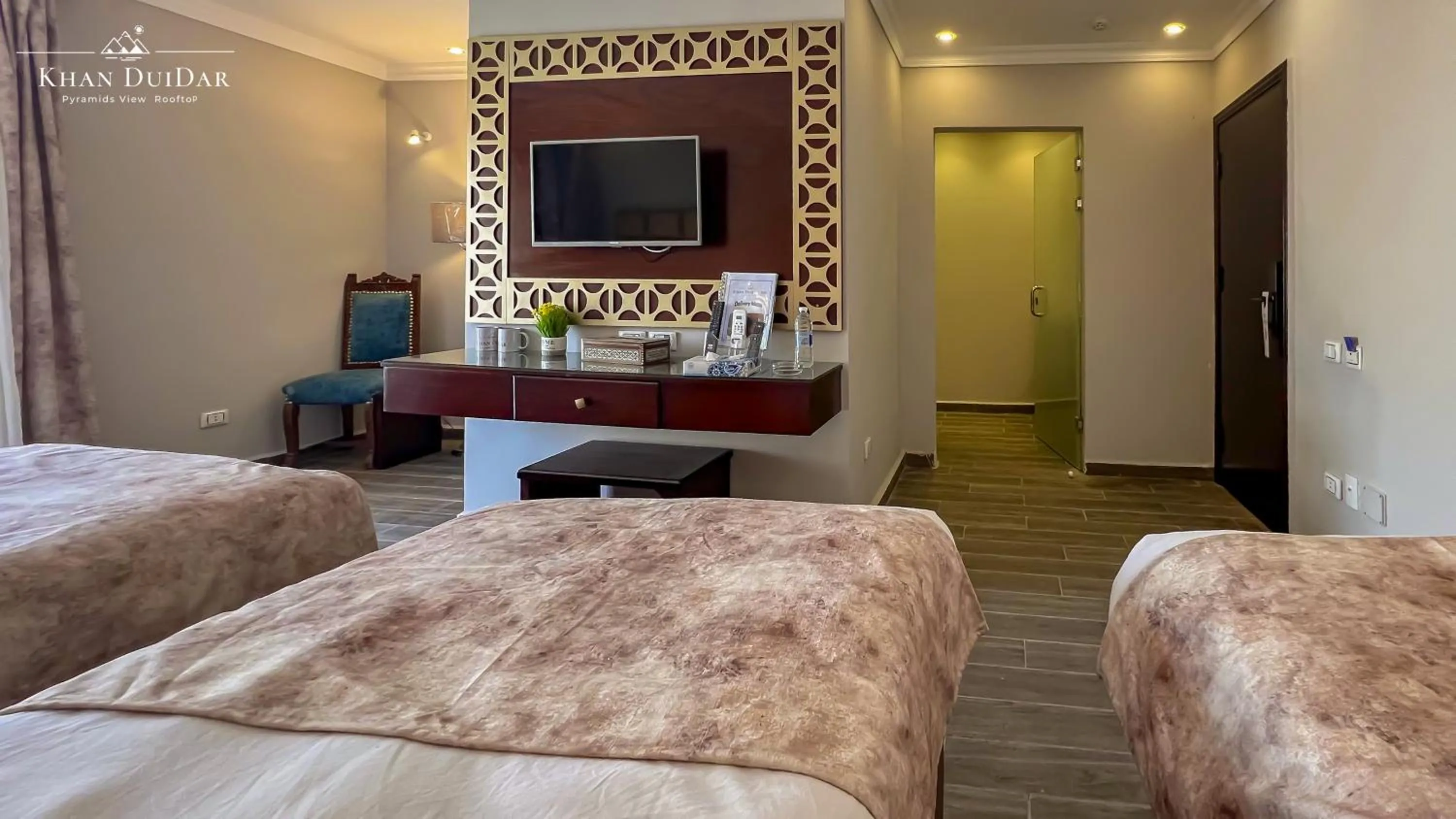 Bed in Khan Duidar Inn - Pyramids View Rooftop