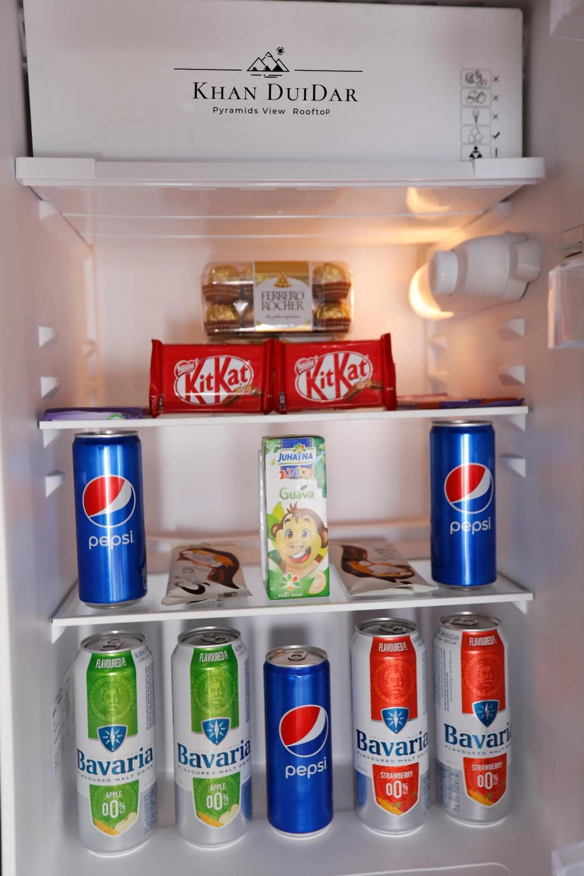 Food and drinks in Khan Duidar Inn - Pyramids View Rooftop