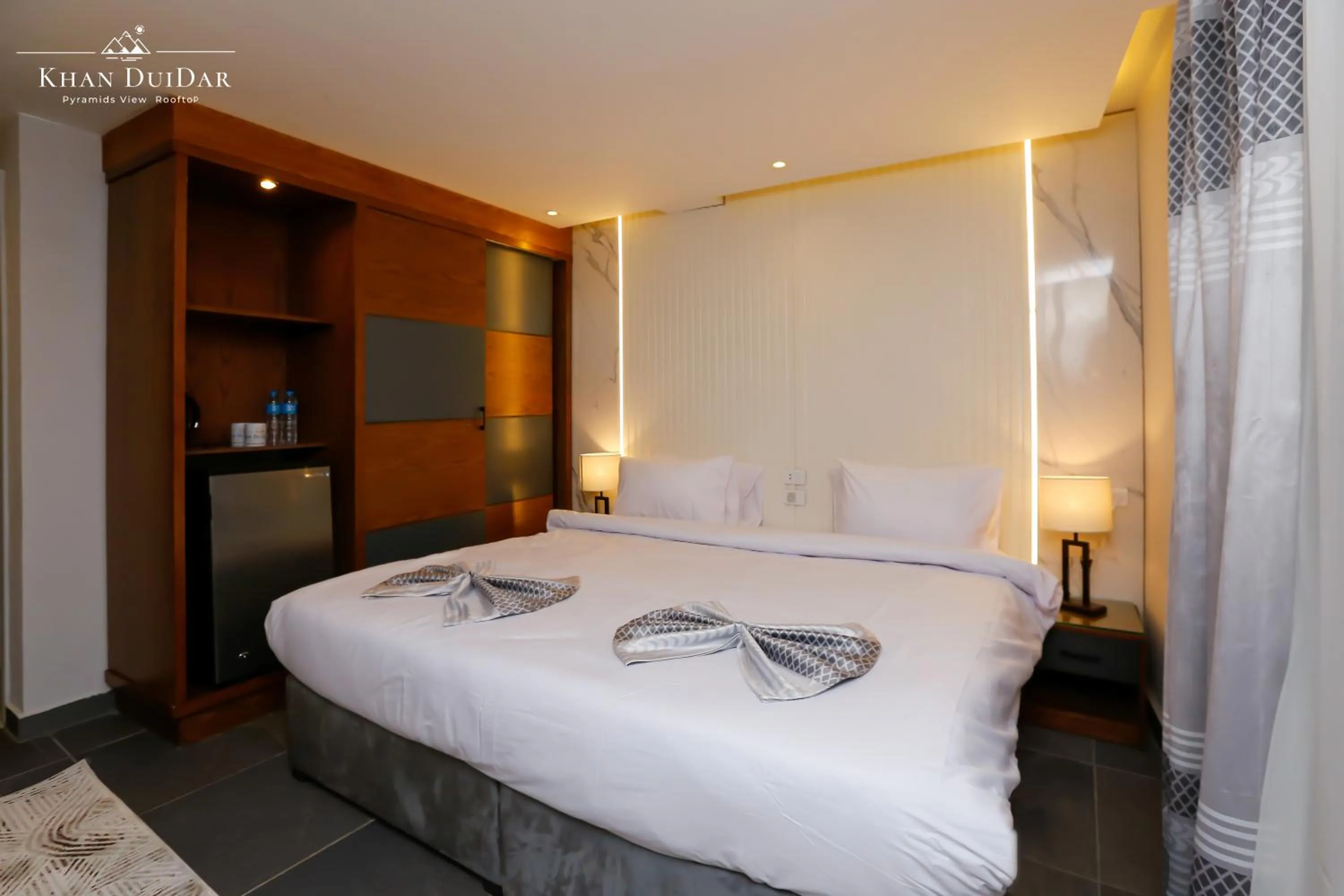 Bed in Khan Duidar Inn - Pyramids View Rooftop