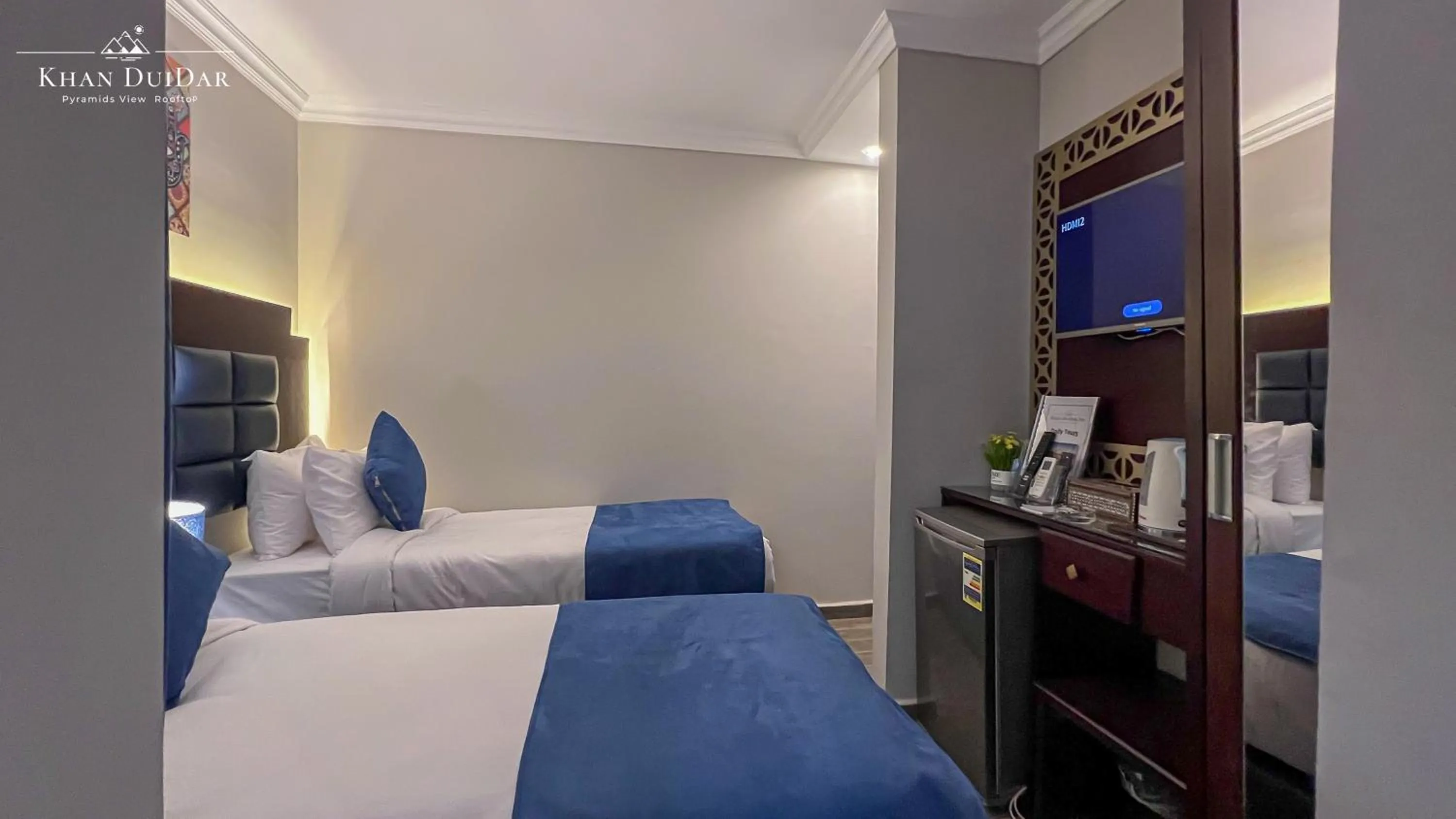 Bed in Khan Duidar Inn - Pyramids View Rooftop