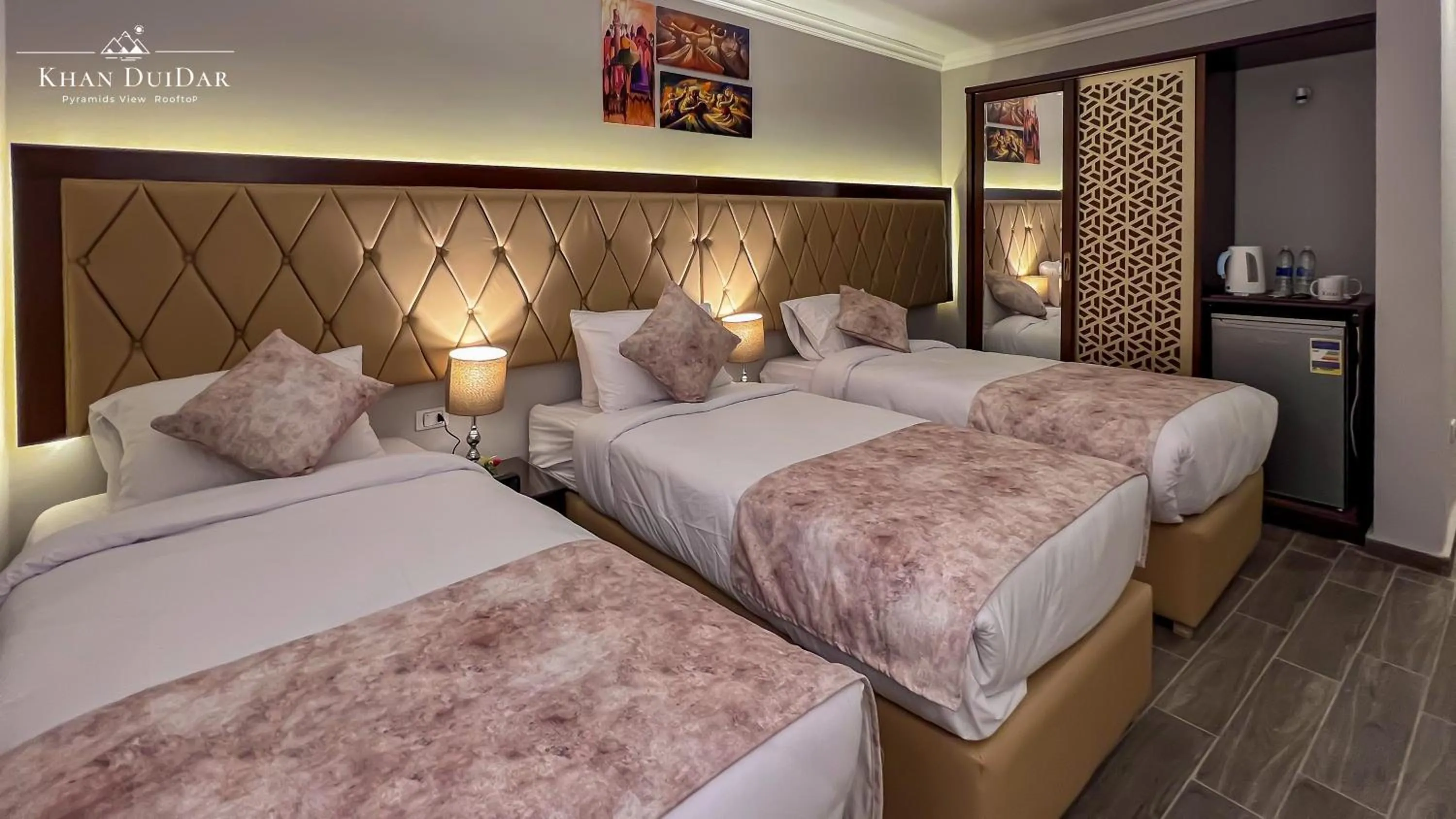 Bed in Khan Duidar Inn - Pyramids View Rooftop